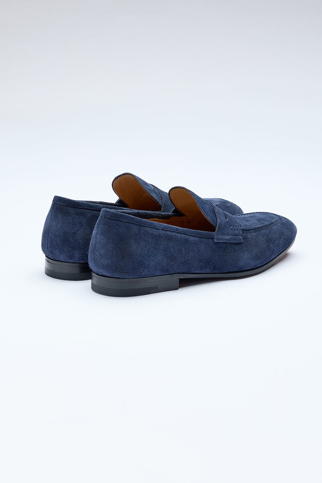 Lacivert Reverse Süet Mokasen