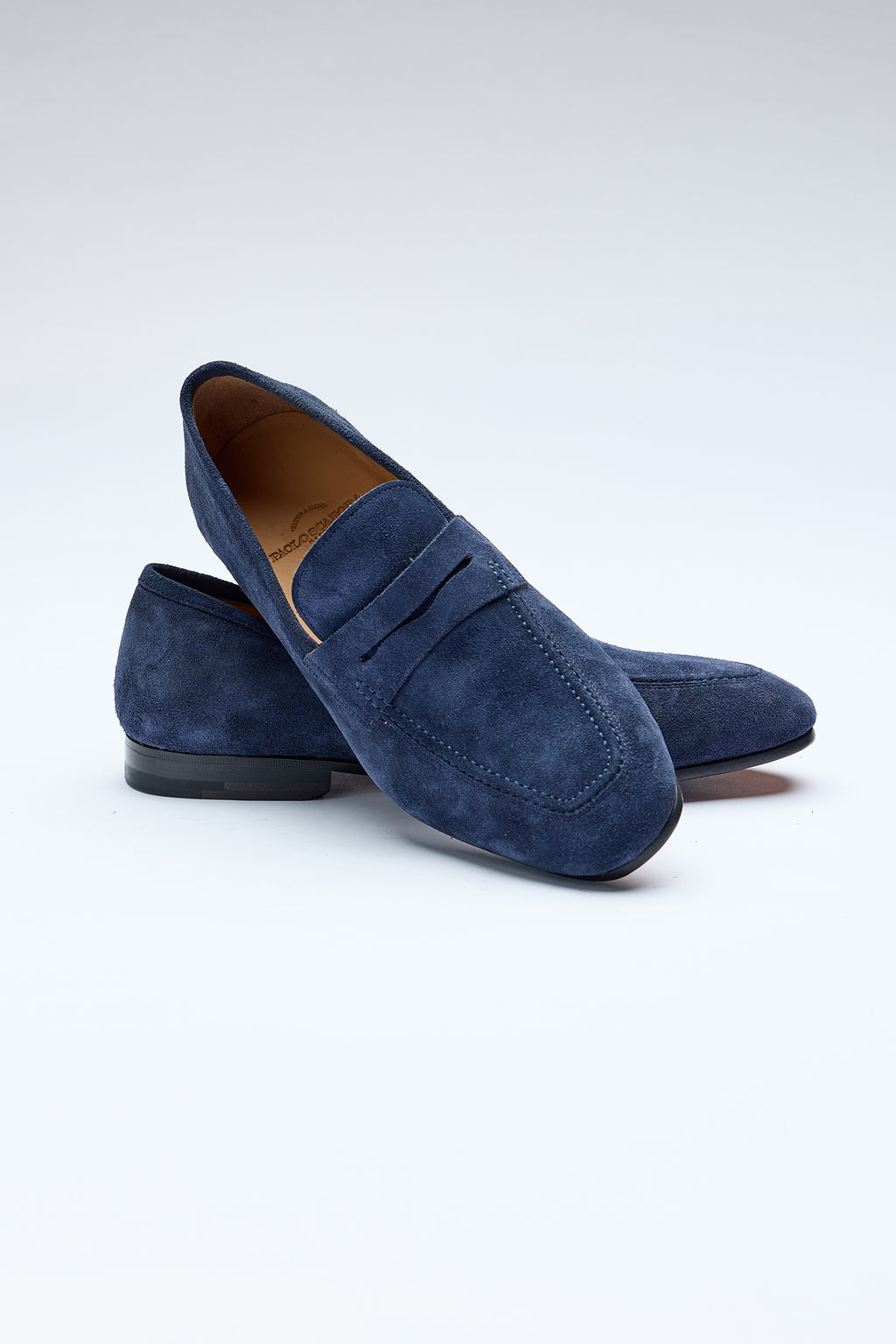 Lacivert Reverse Süet Mokasen