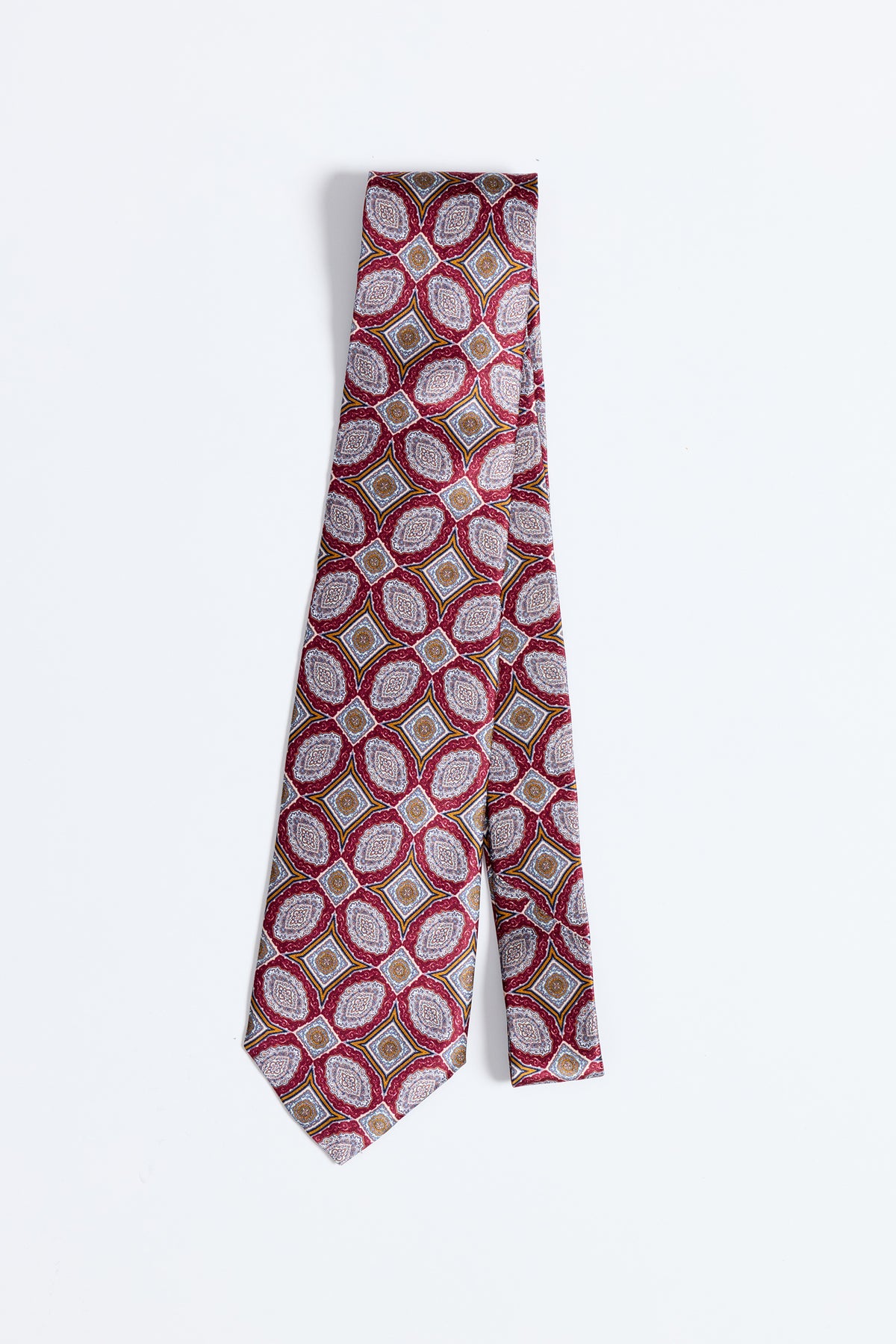 Vintage 5 Fold İpek Kravat