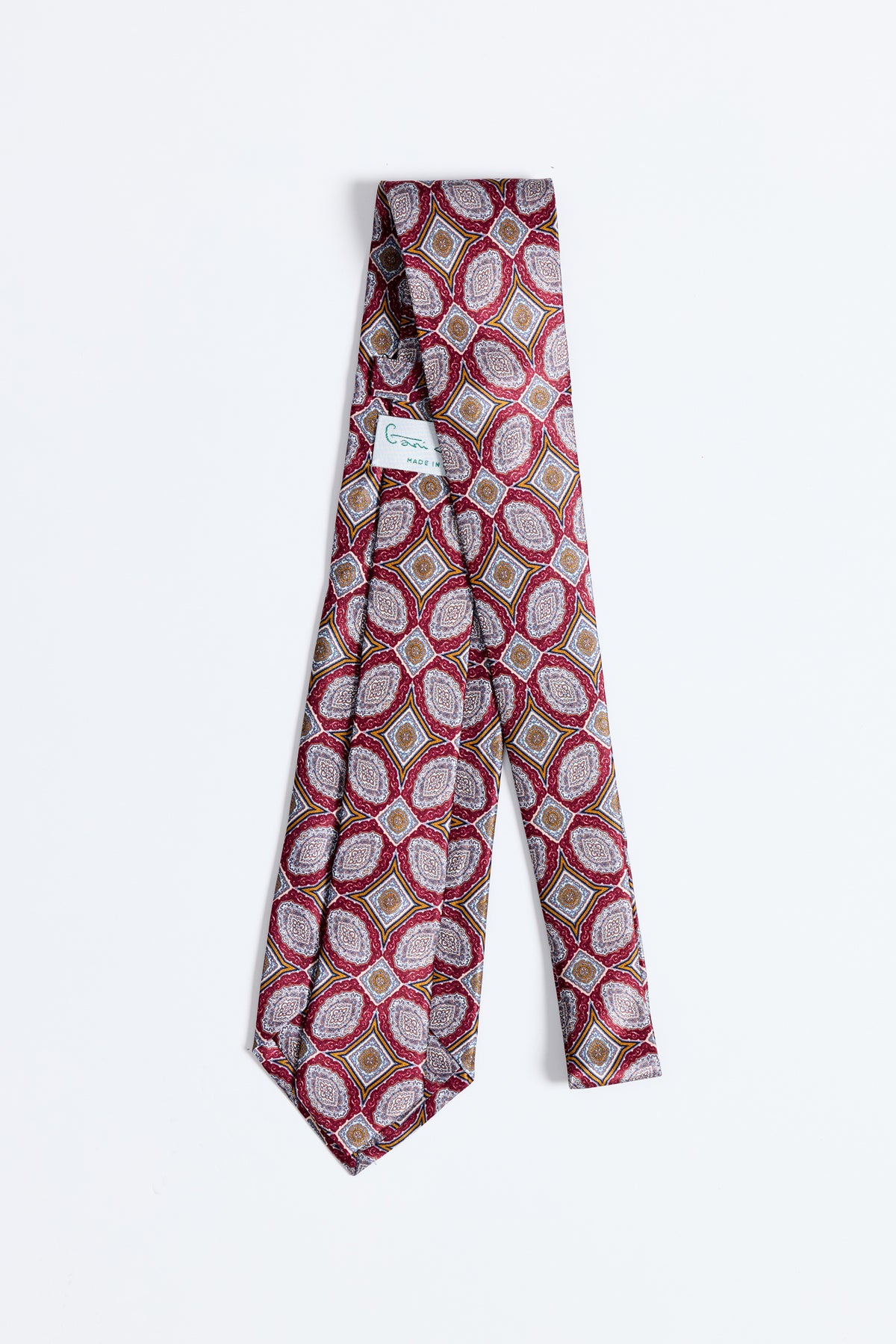 Vintage 5 Fold İpek Kravat
