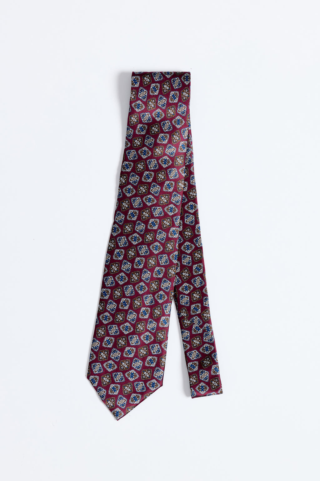 Vintage 5 Fold İpek Kravat