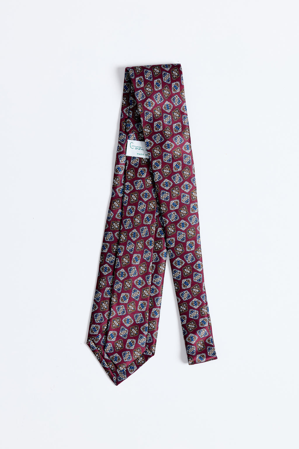 Vintage 5 Fold İpek Kravat