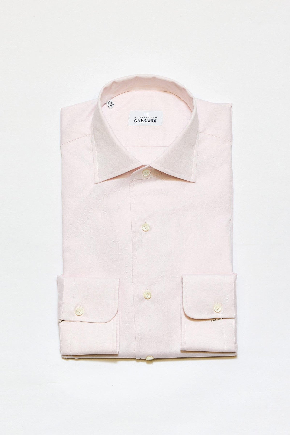 Açık Pembe One-Piece Pamuk Gömlek