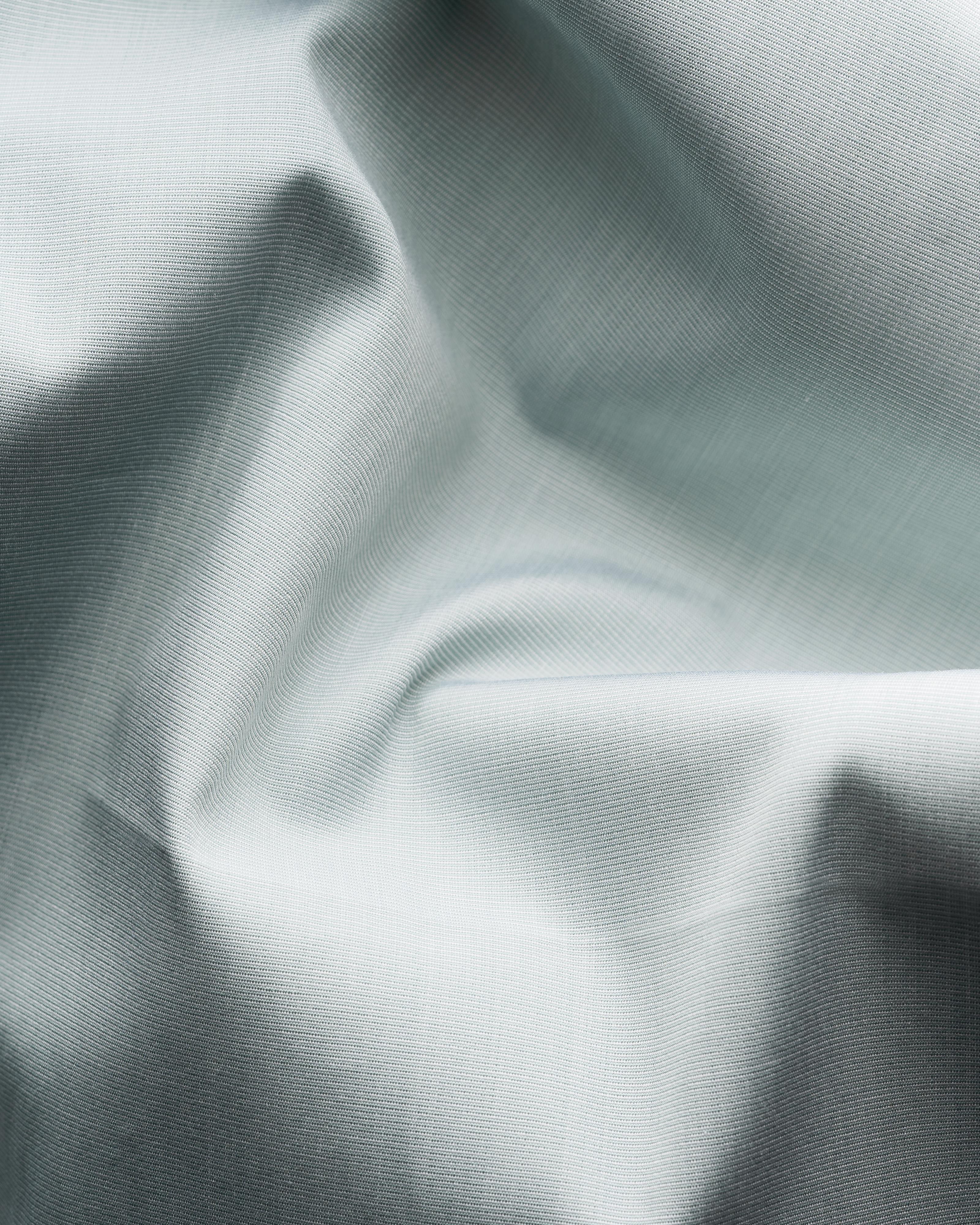 Açık Yeşil Contemporary Elevated Poplin Gömlek - 8