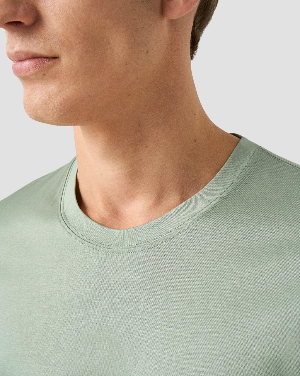 Açık Yeşil Filo Di Scozia T-Shirt - 7