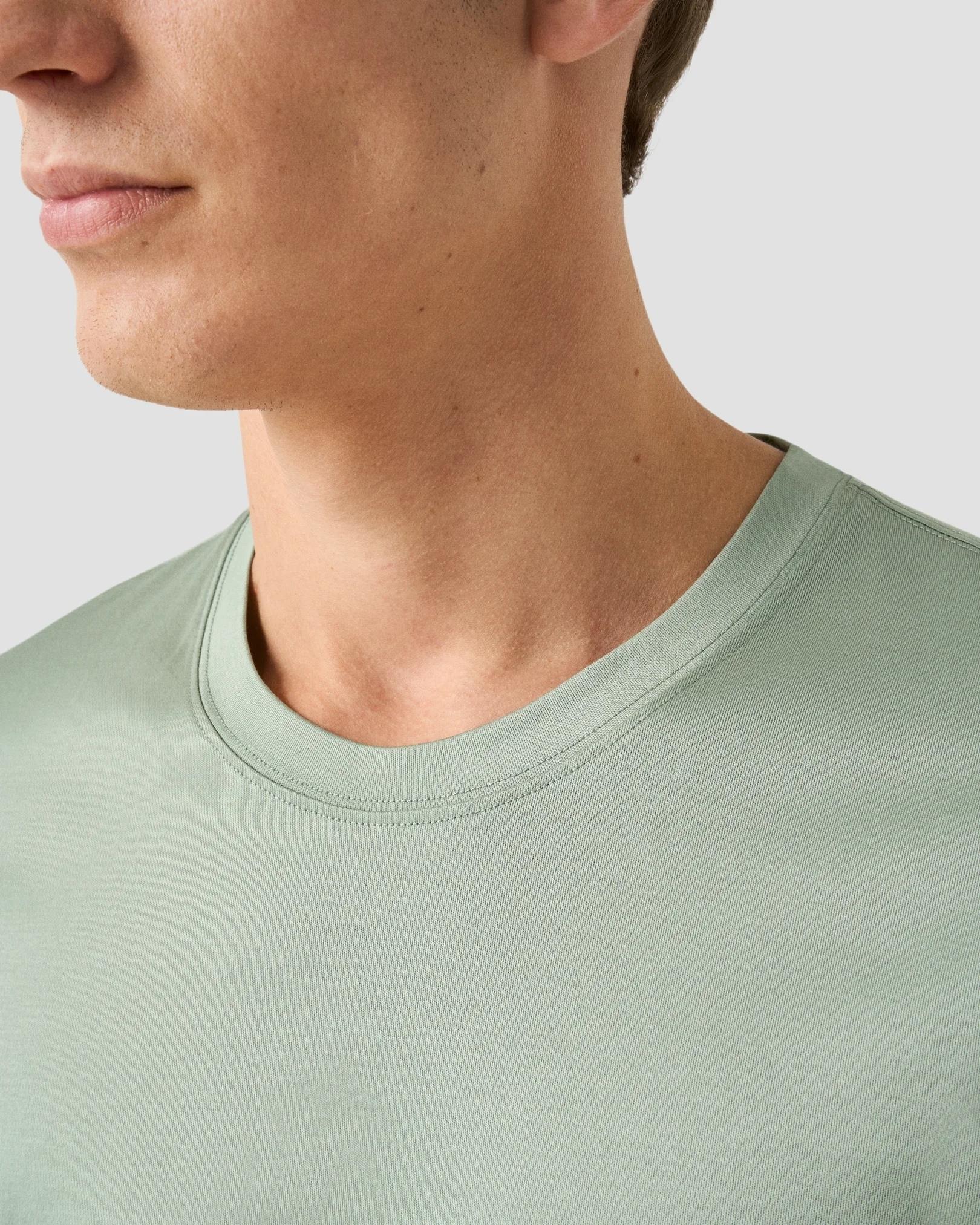Açık Yeşil Filo Di Scozia T-Shirt - 7