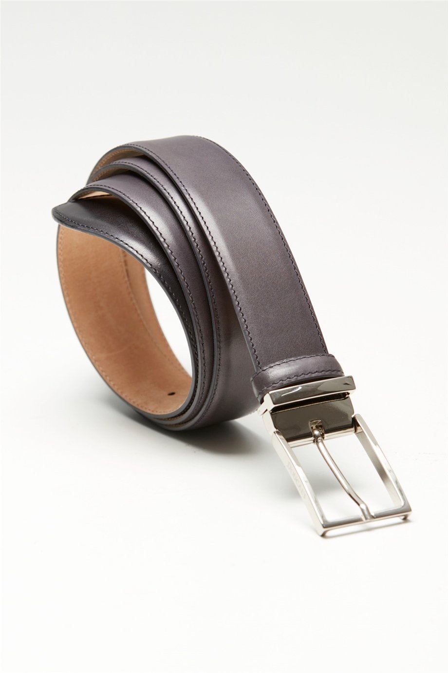 Antrasit Erkek Deri Kemer - Image 1