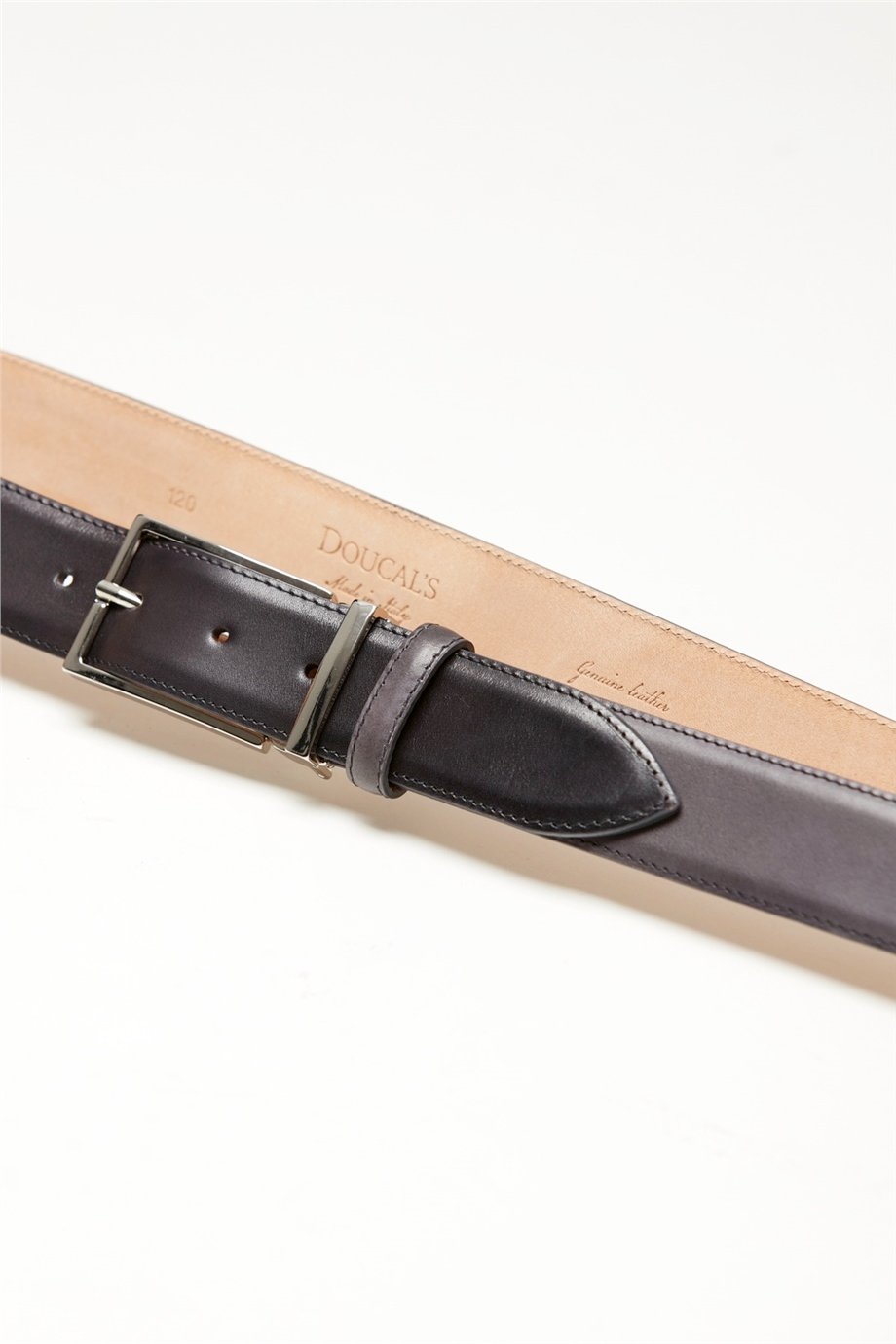 Antrasit Erkek Deri Kemer - Image 3