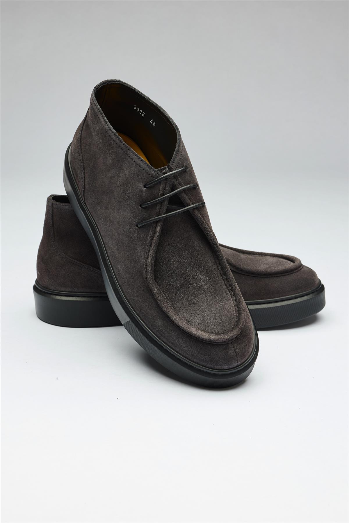 Antrasit Gri Chukka Süet Bot - Image 2