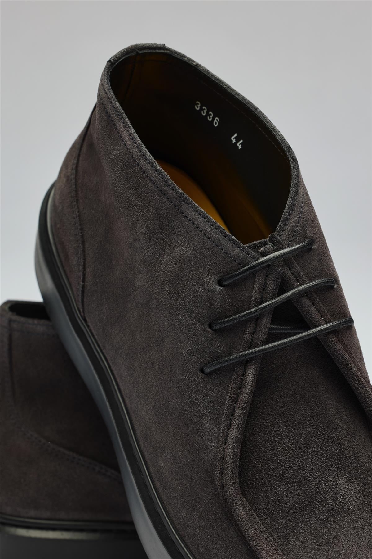 Antrasit Gri Chukka Süet Bot - Image 4