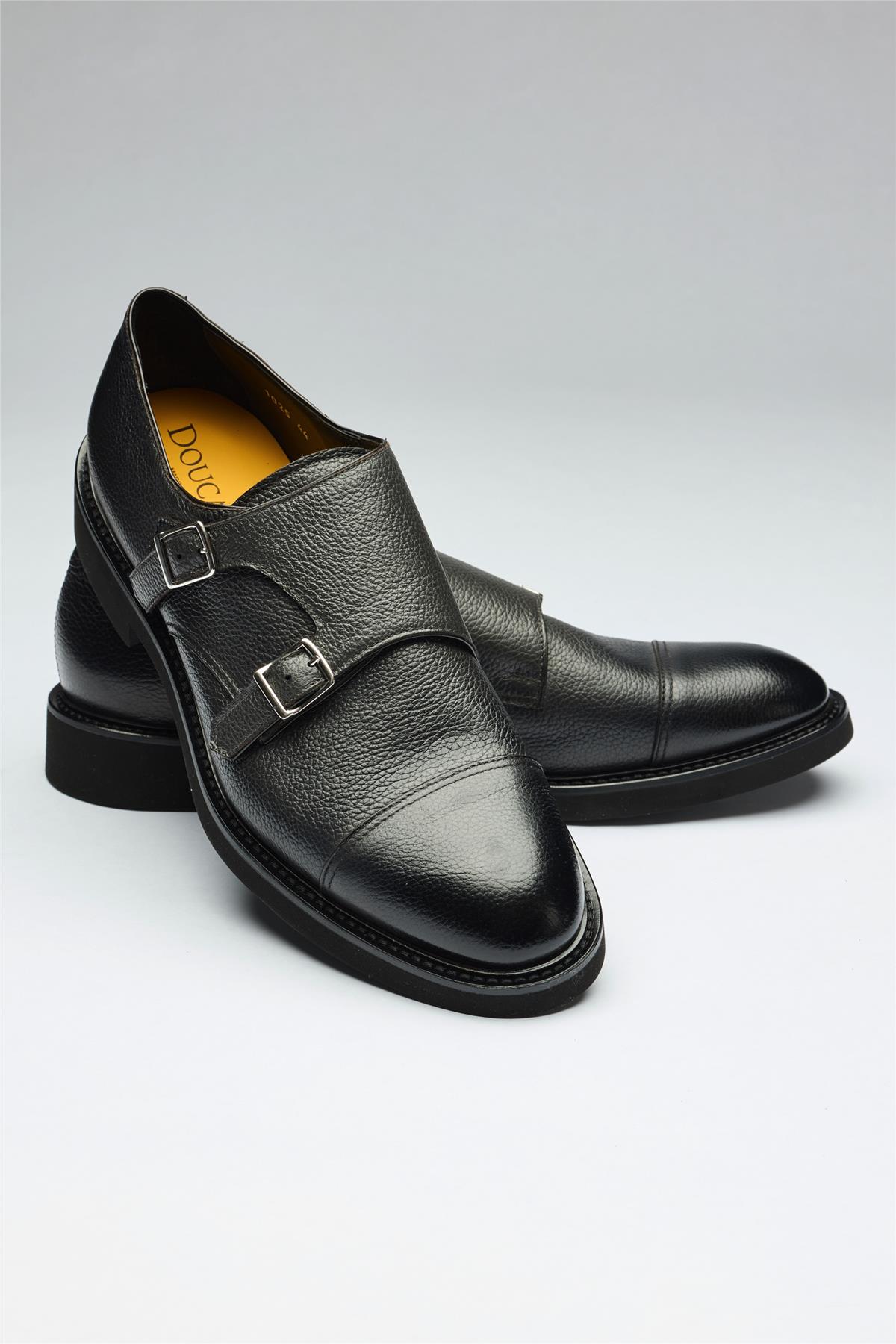 Antrasit Gri Tokalı Deri Ayakkabı - Image 2