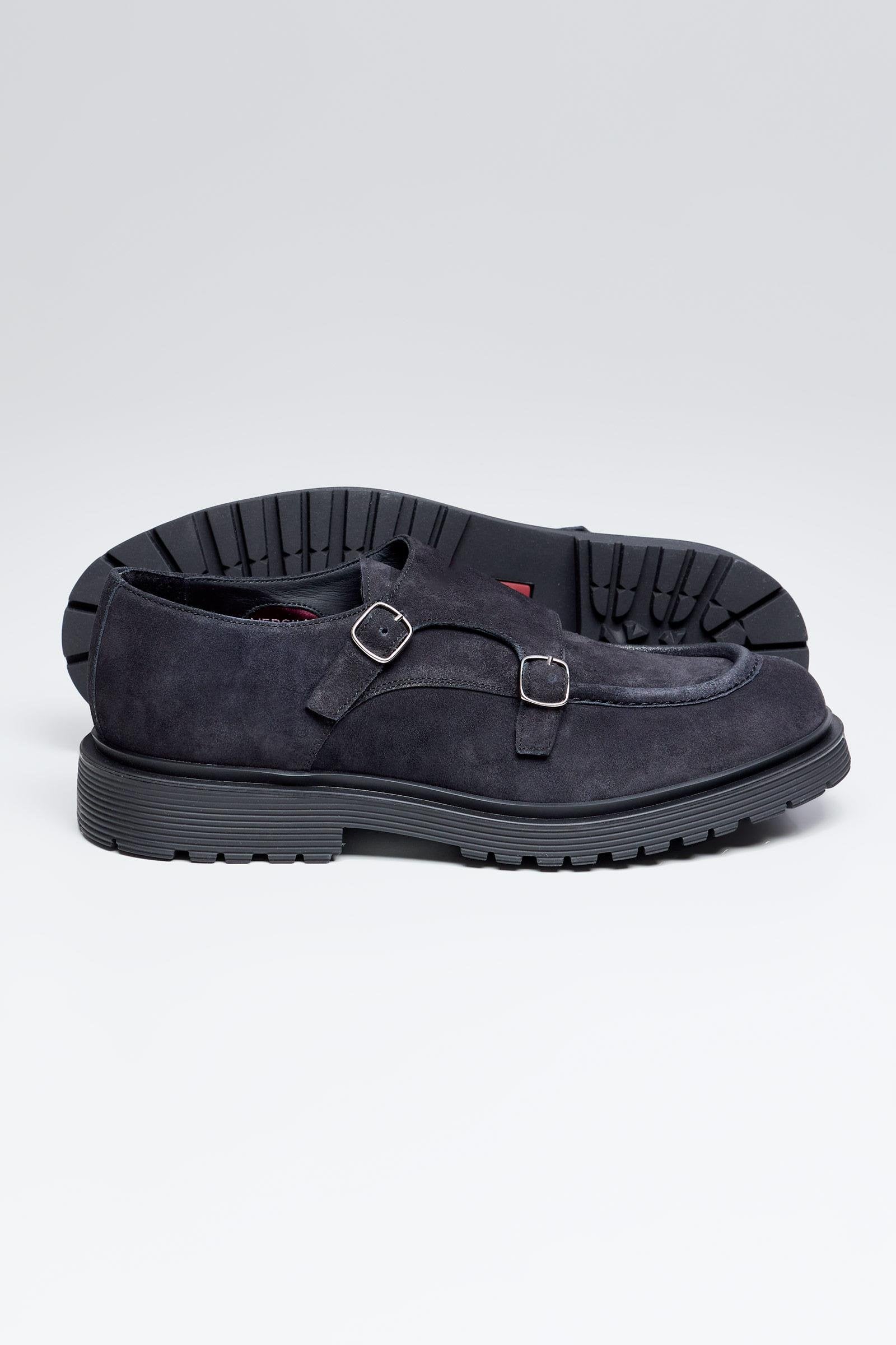 Antrasit Gri Tokalı Süed Ayakkabı - Image 2