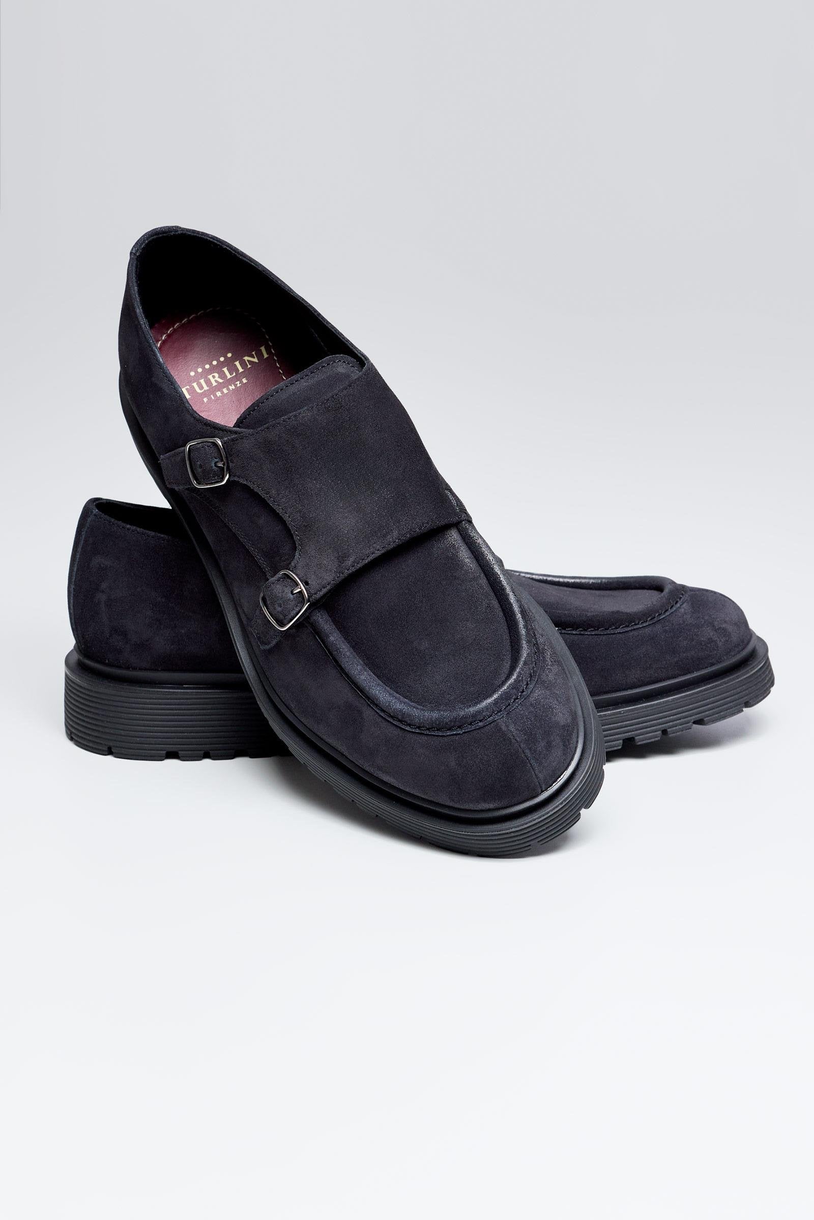 Antrasit Gri Tokalı Süed Ayakkabı - Image 5