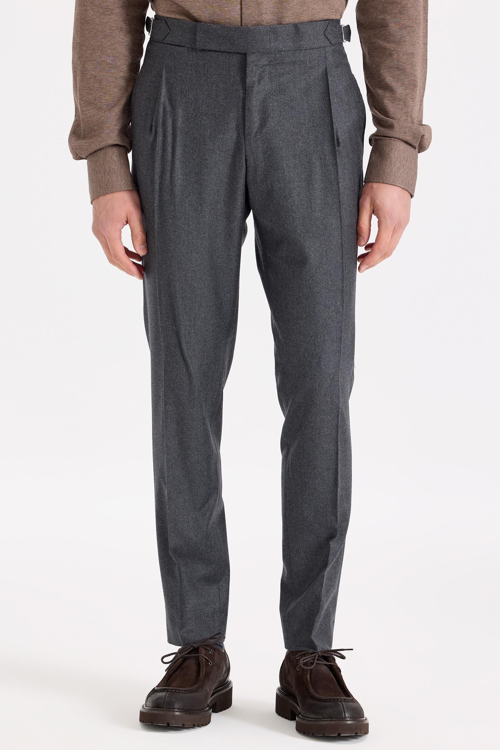 Antrasit Gri Yün Pantolon - Image 4