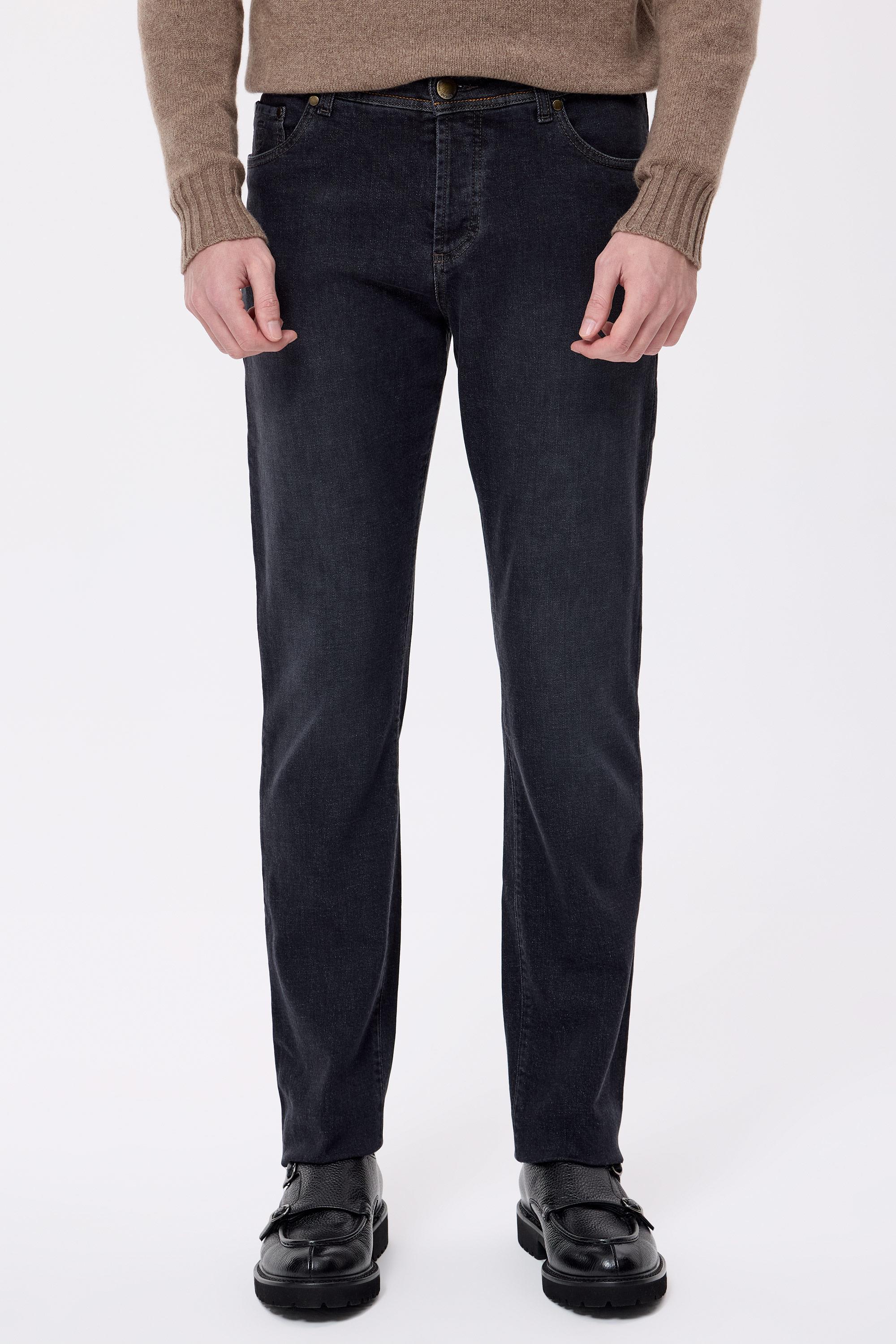 Antrasit Kaşmirli Denim Pantolon - Image 2