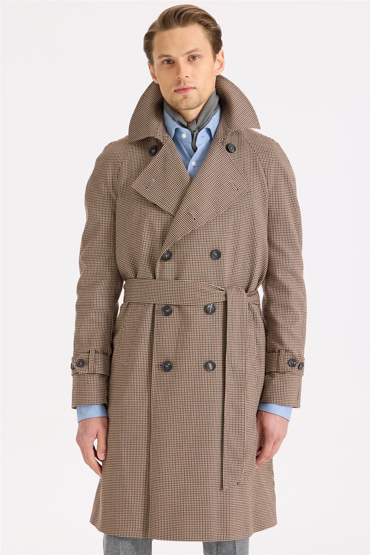 Bej Kruvaze Pardösü - Image 1