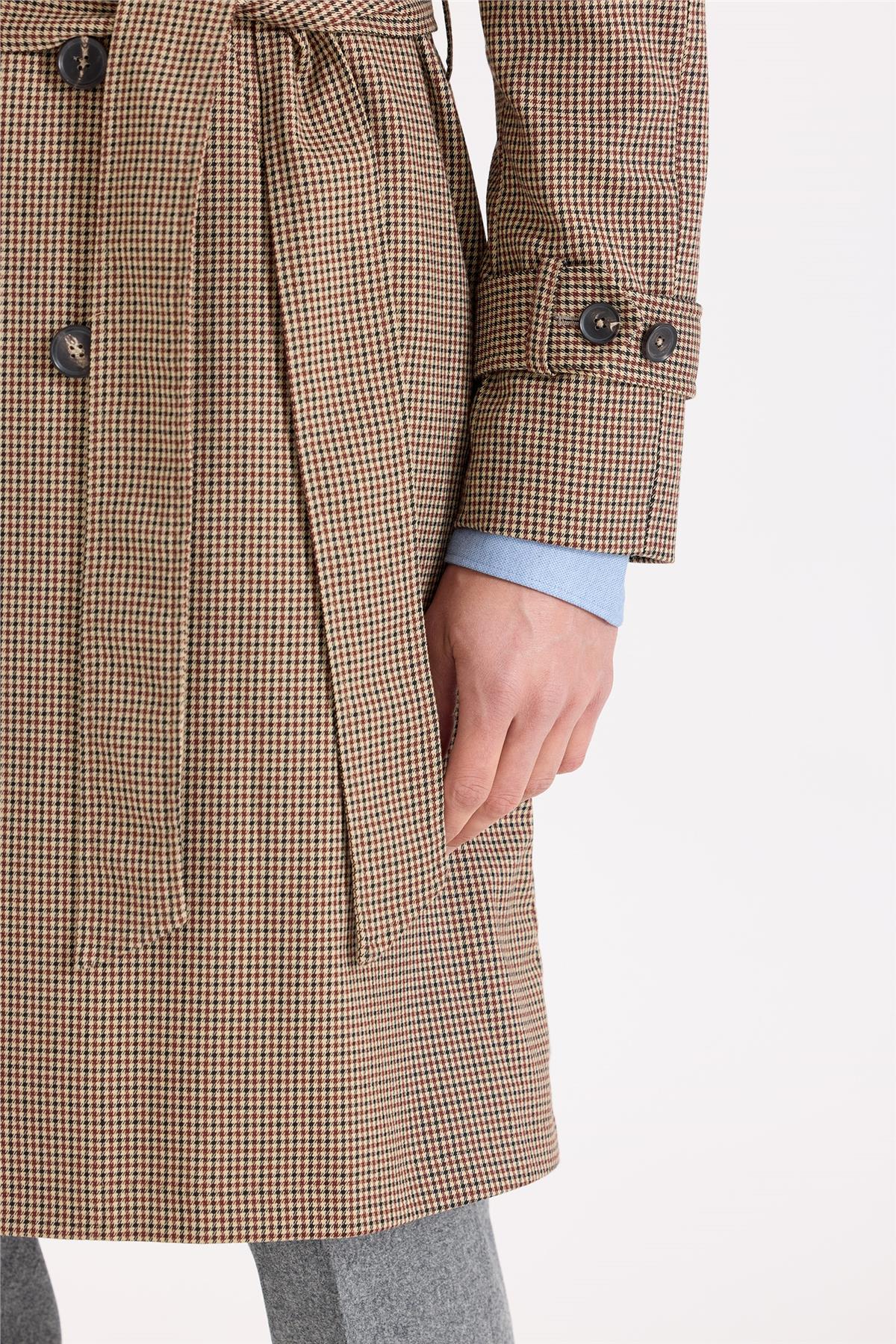 Bej Kruvaze Pardösü - Image 3