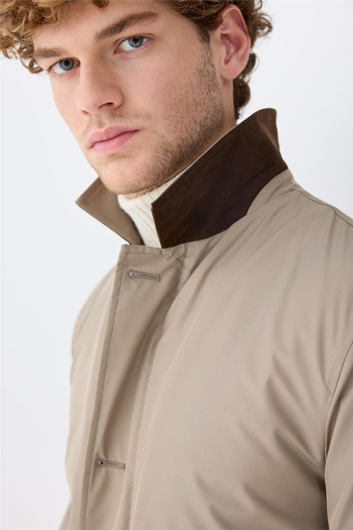 Bej Teknik Pardesü - Image 3