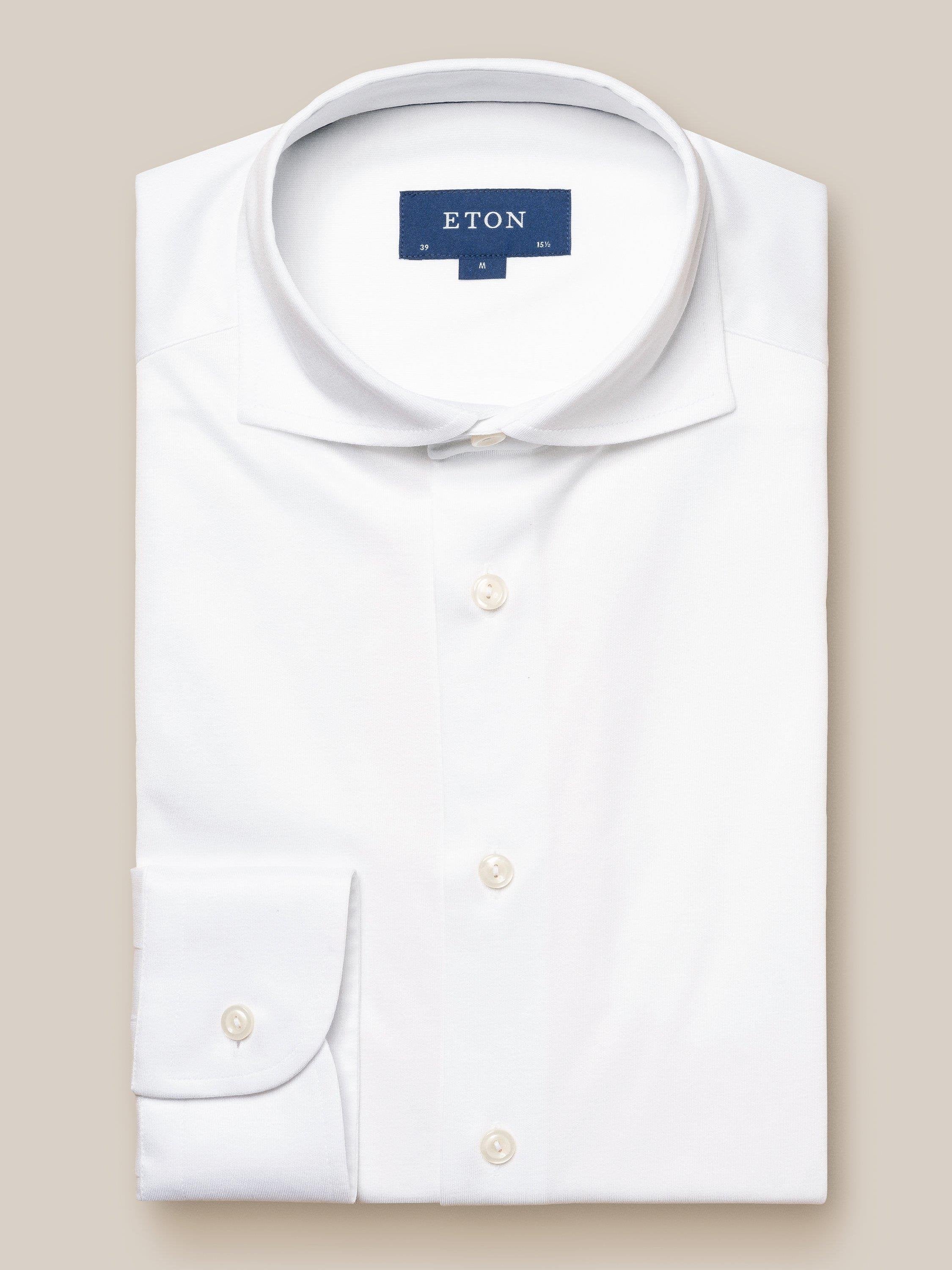 Beyaz Comfort Filo Di Scozia Jersey Shirt - Image 1