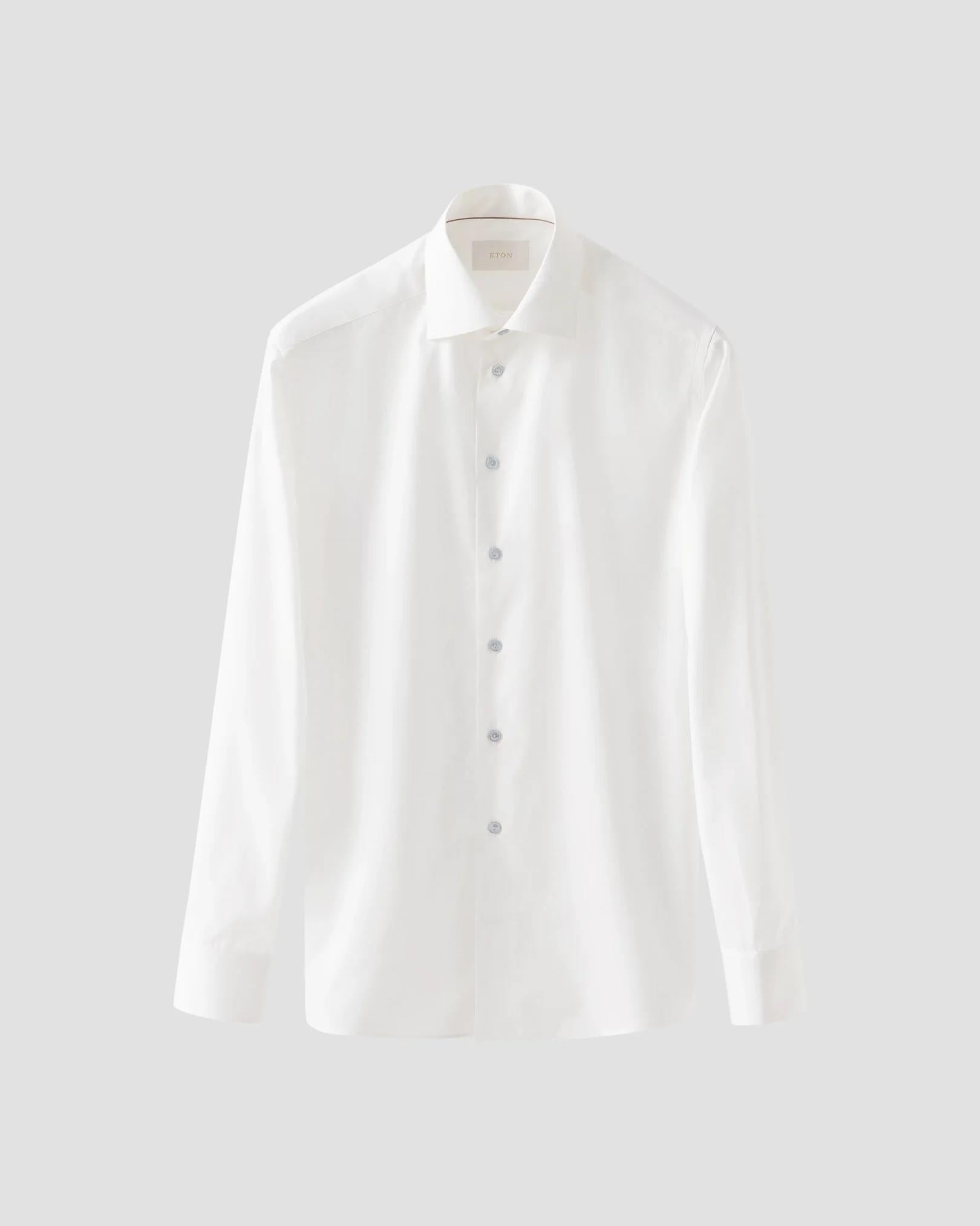 Beyaz Contemporary Poplin Gömlek - 1