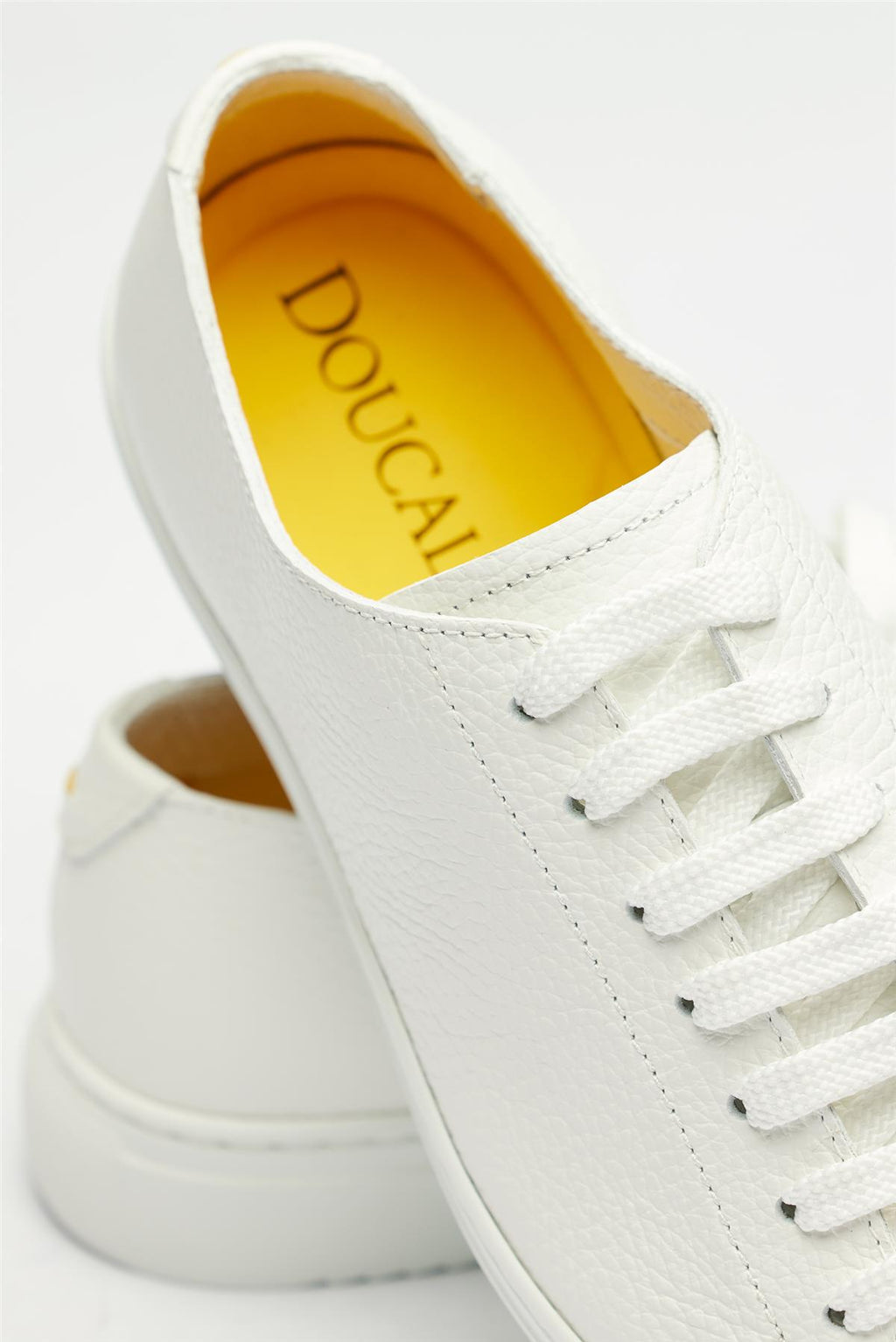 Beyaz Deri Sneaker - Image 3