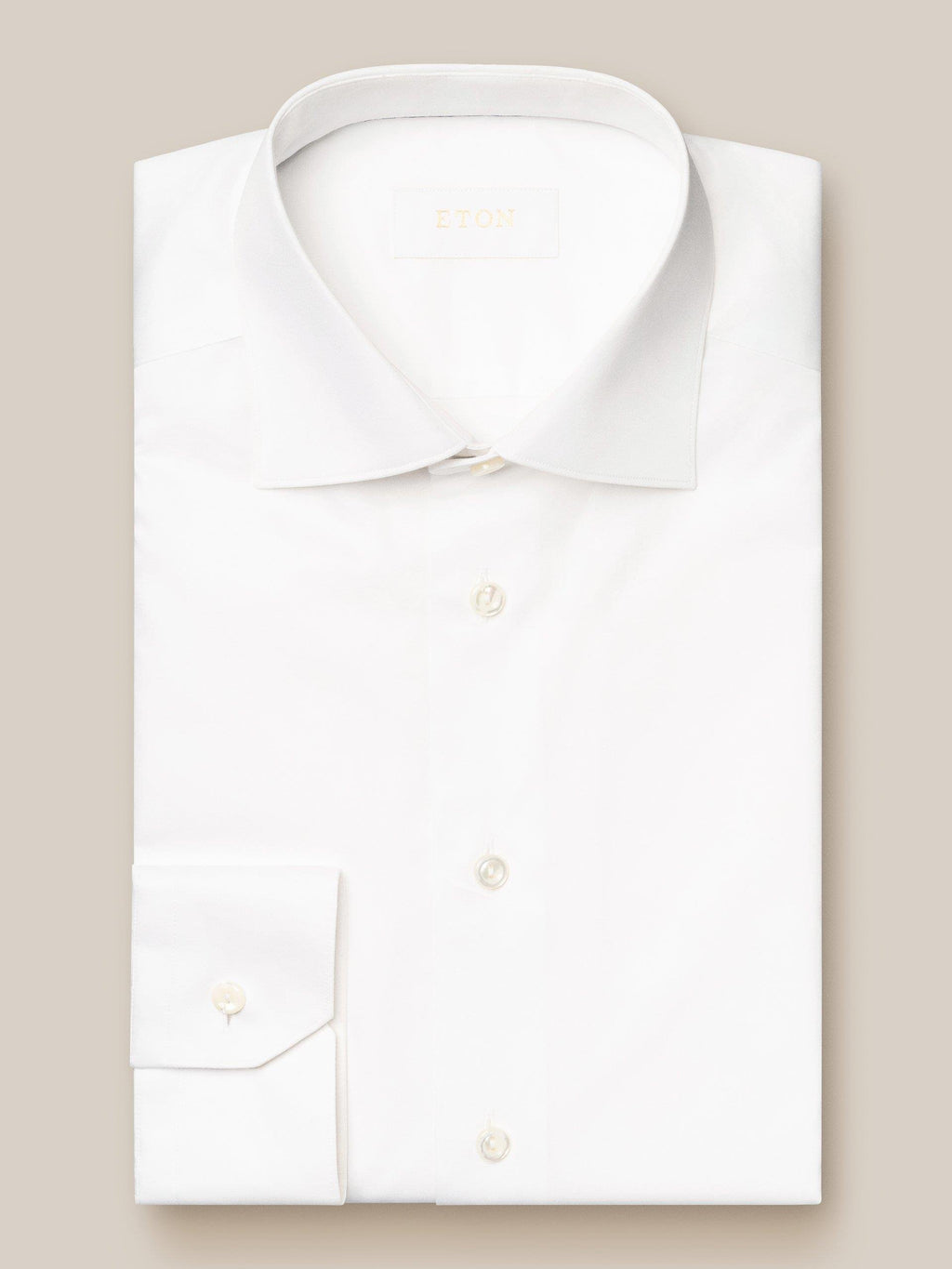 Beyaz Elevated Organik Pamuk Gömlek - Image 2