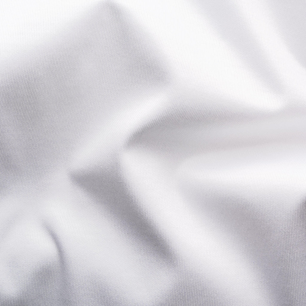 Beyaz Filo Di Scozia Jersey Gömlek - Image 3