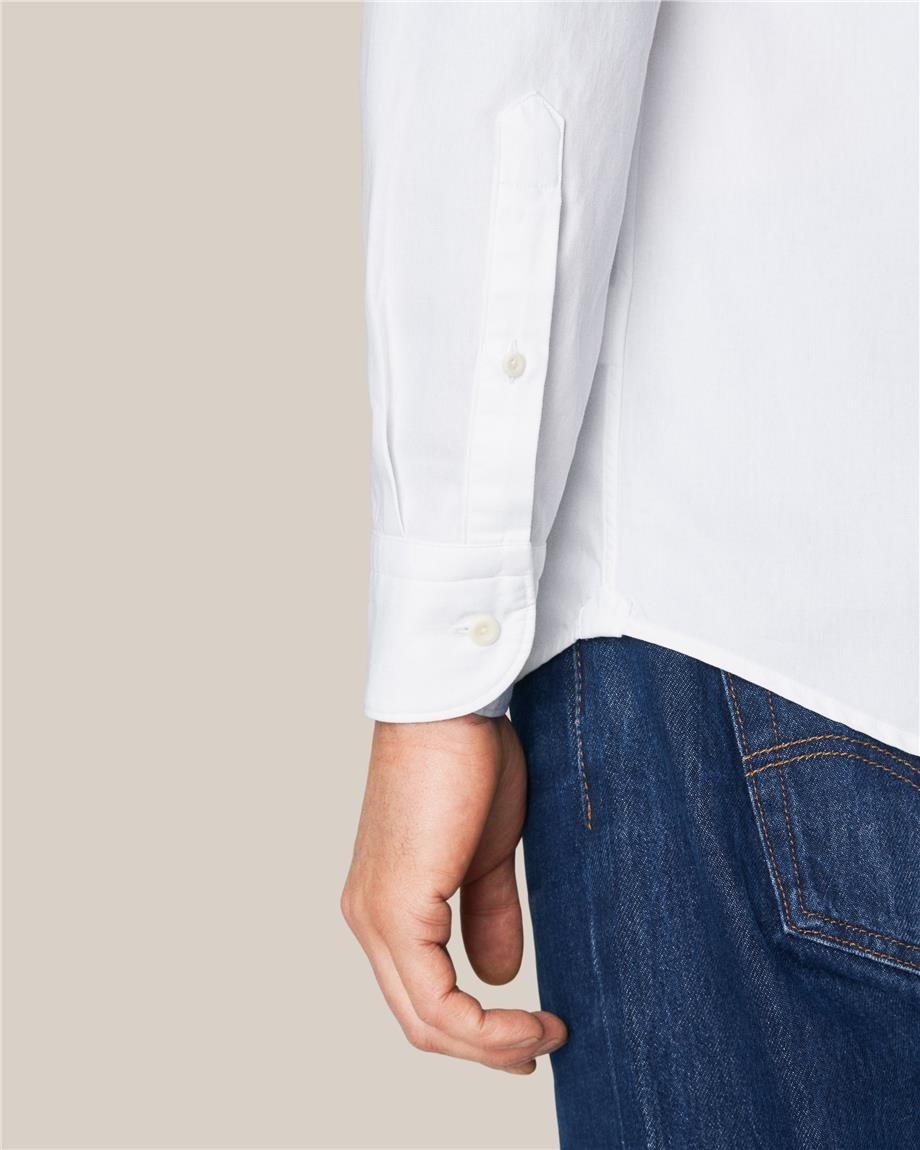 Beyaz Kot Gömlek - Image 5