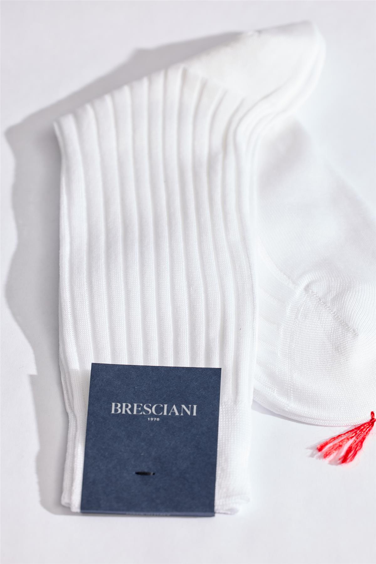 Beyaz Merserize Pamuk Çorap - Image 1