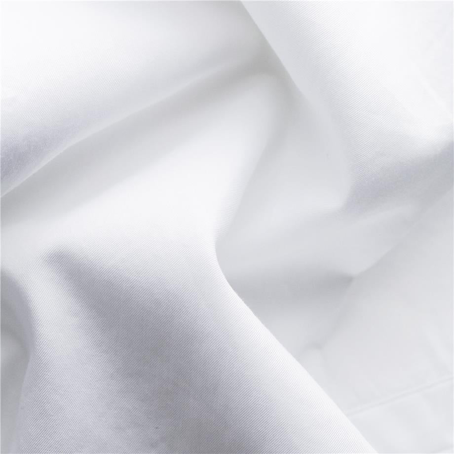 Beyaz Pamuk & Tensel Kumaş Gömlek - Image 2