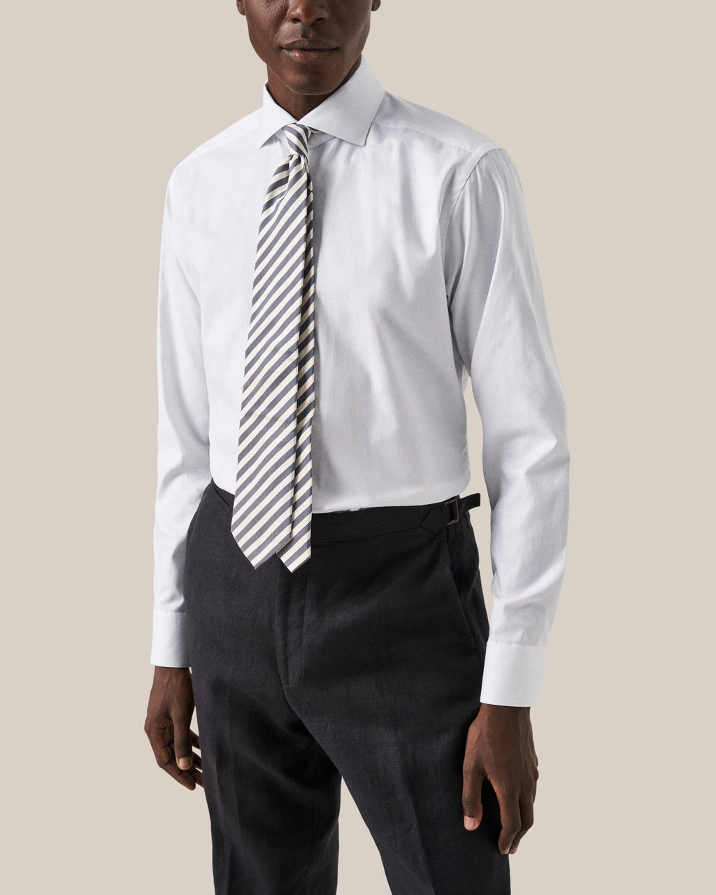 Beyaz Signature Oxford Pamuk Gömlek - Image 2