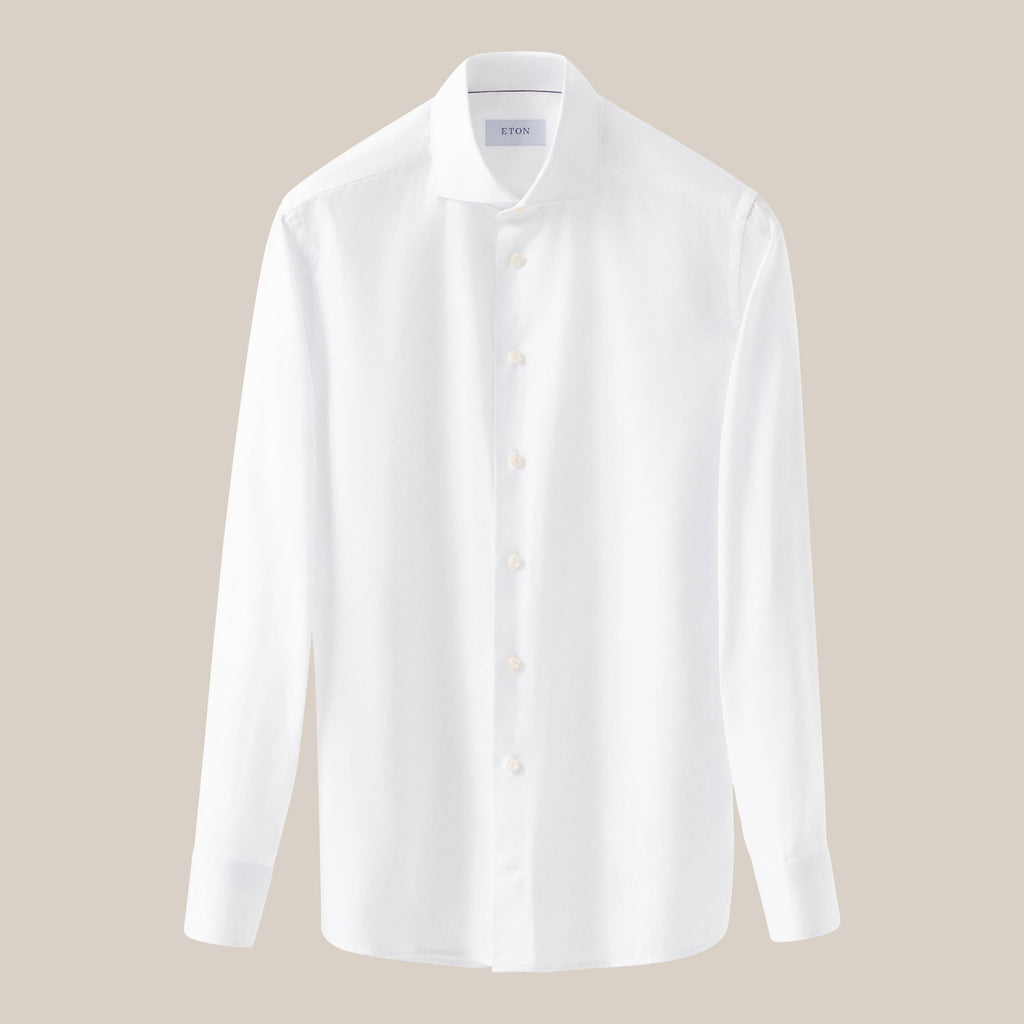 Beyaz Signature Oxford Pamuk Gömlek - Image 5