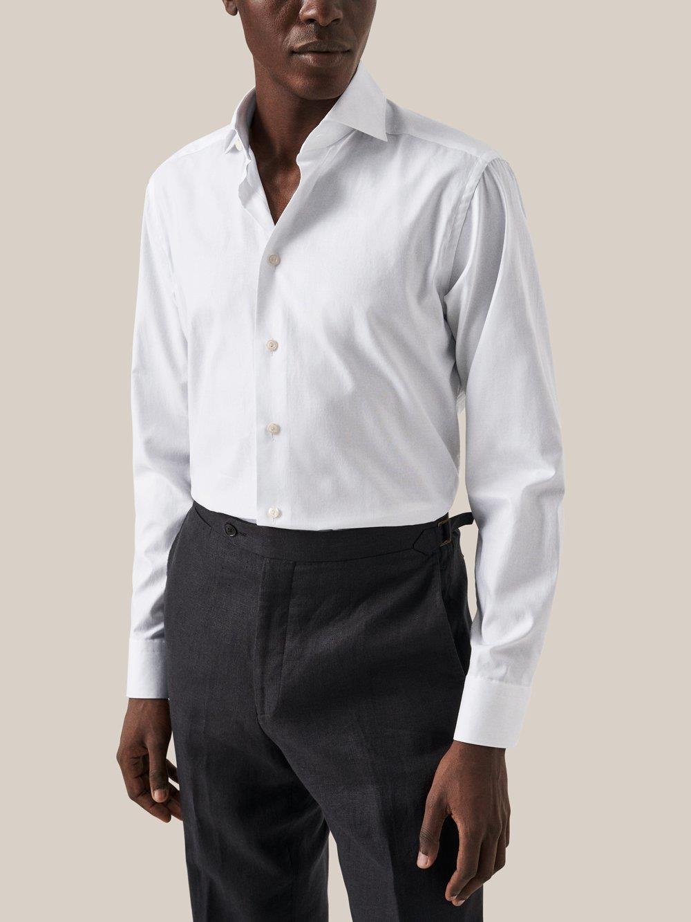 Beyaz Signature Oxford Pamuk Gömlek - Image 1