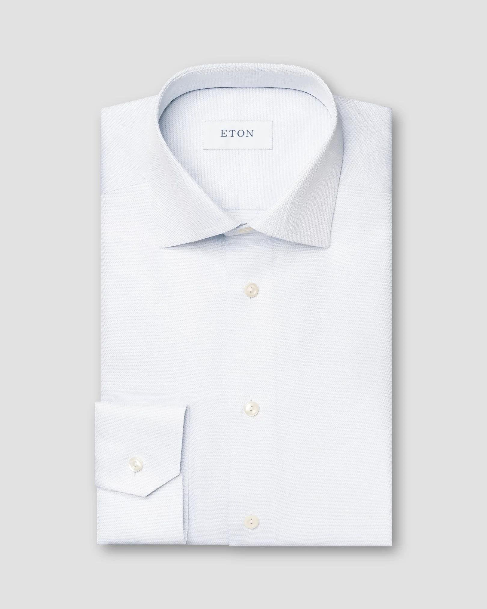 Beyaz Signature Twill Pamuk Gömlek - Image 4