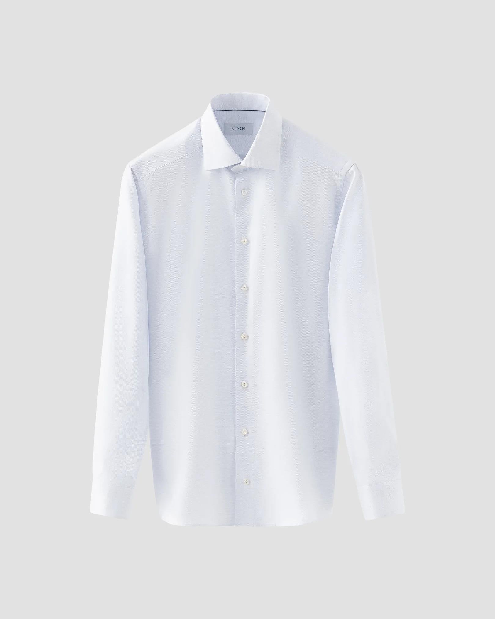 Beyaz Signature Twill Pamuk Gömlek - Image 5