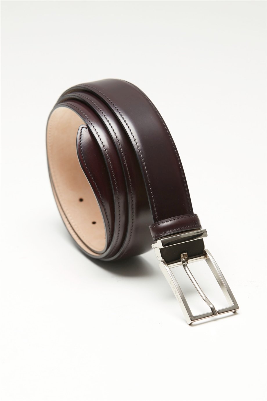 Bordo Erkek Deri Kemer - Image 1