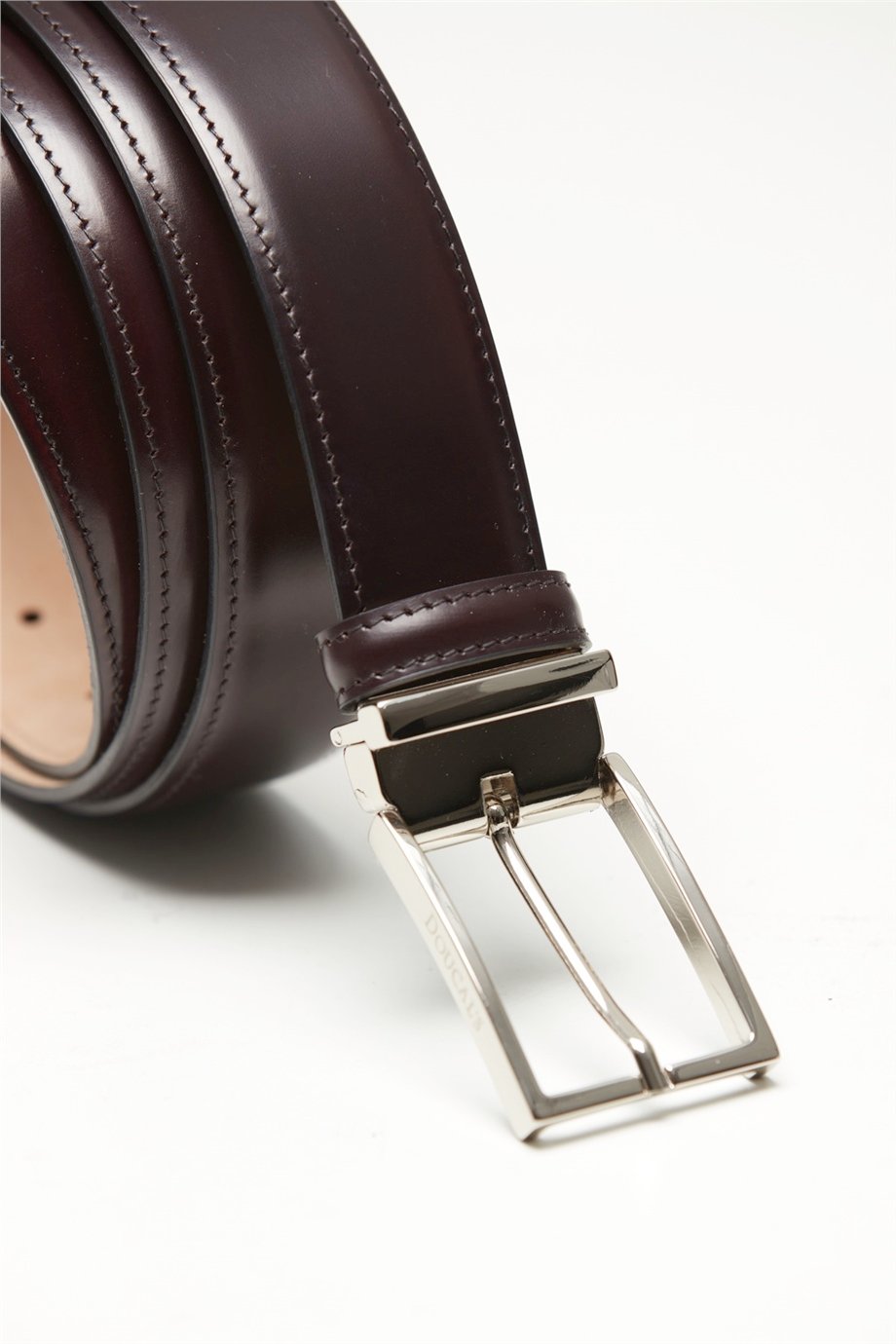 Bordo Erkek Deri Kemer - Image 2