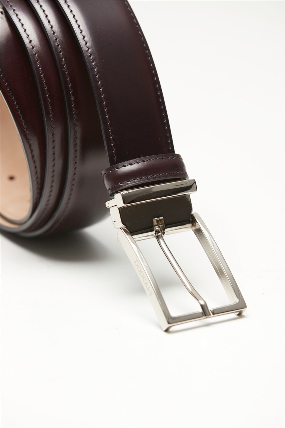 Bordo Erkek Deri Kemer - Image 4