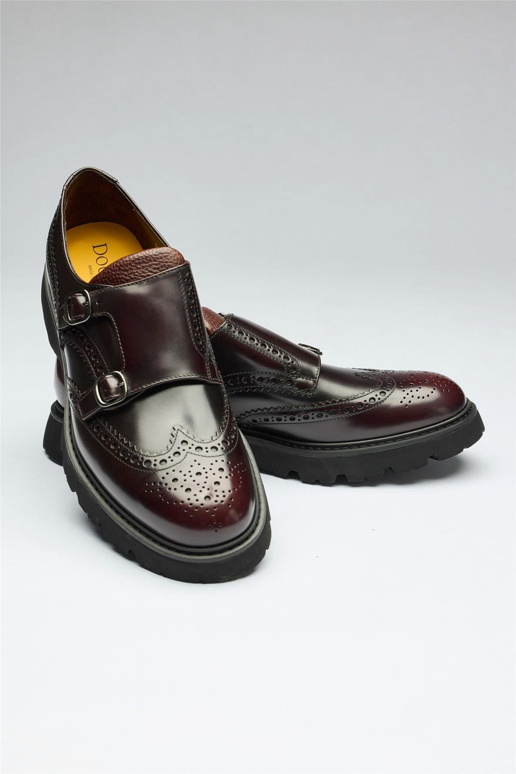 Bordo Tokalı Deri Ayakkabı - Image 2