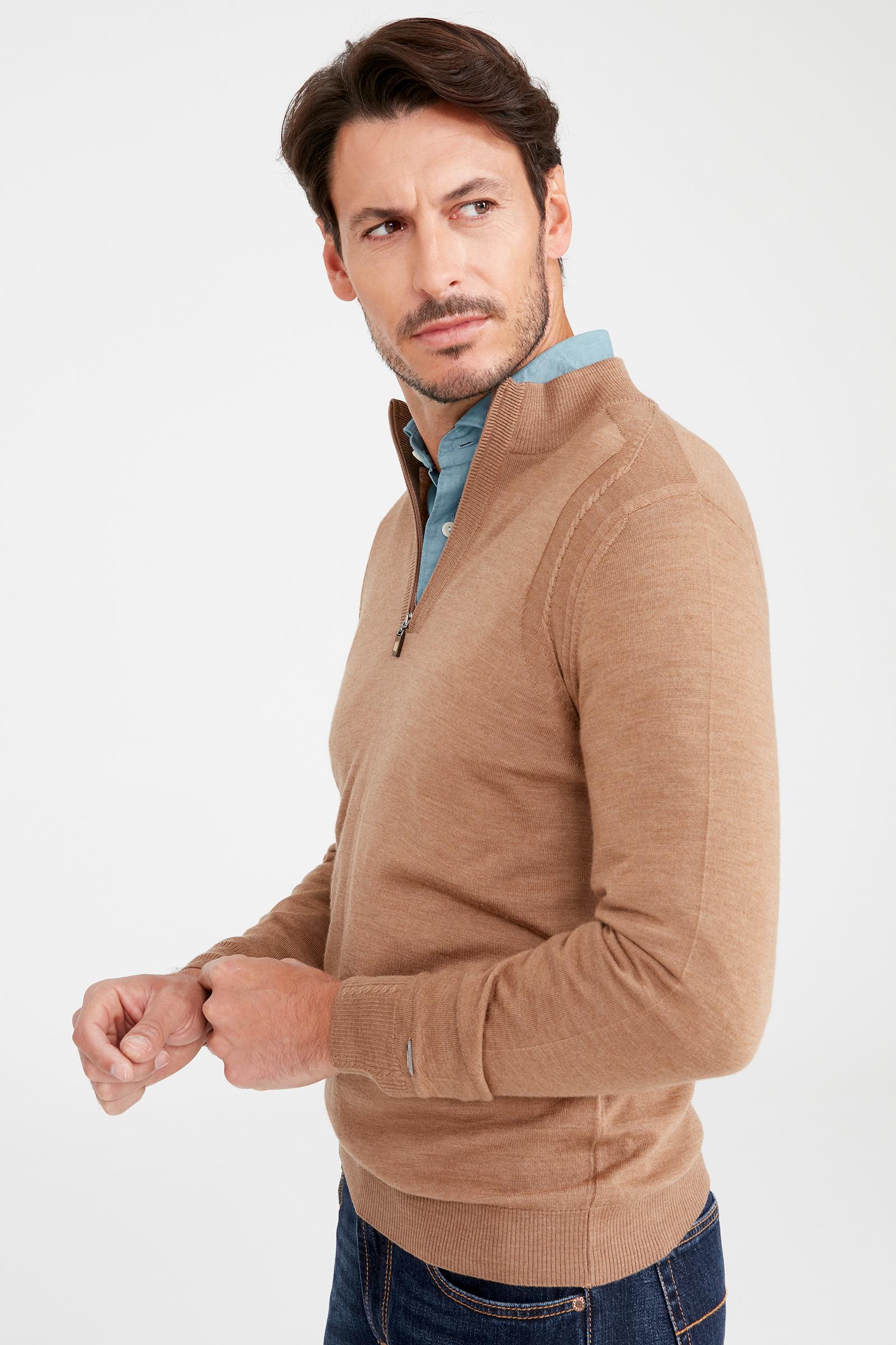 Camel Trio Yaka Yün Triko - Image 2