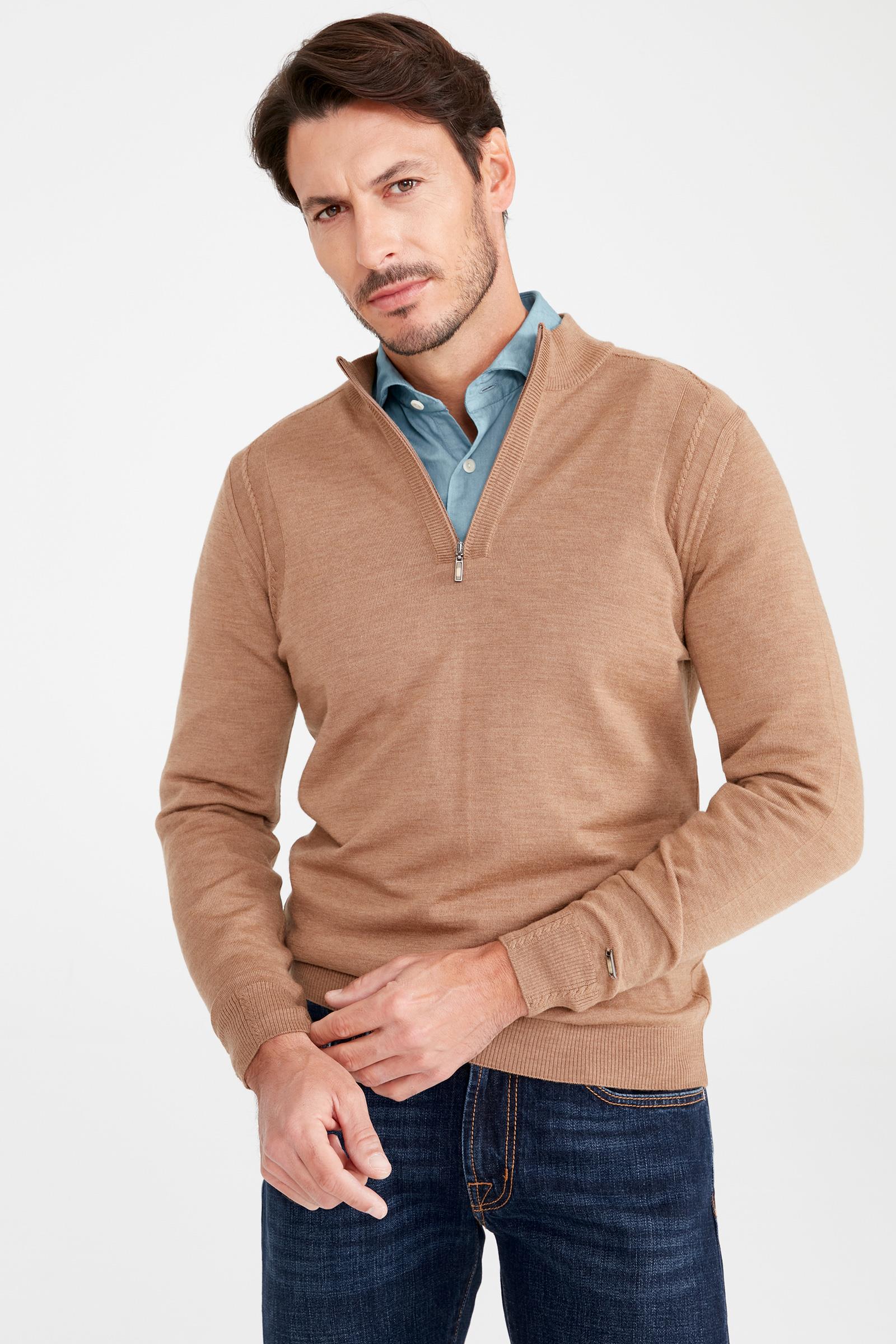 Camel Trio Yaka Yün Triko - Image 5