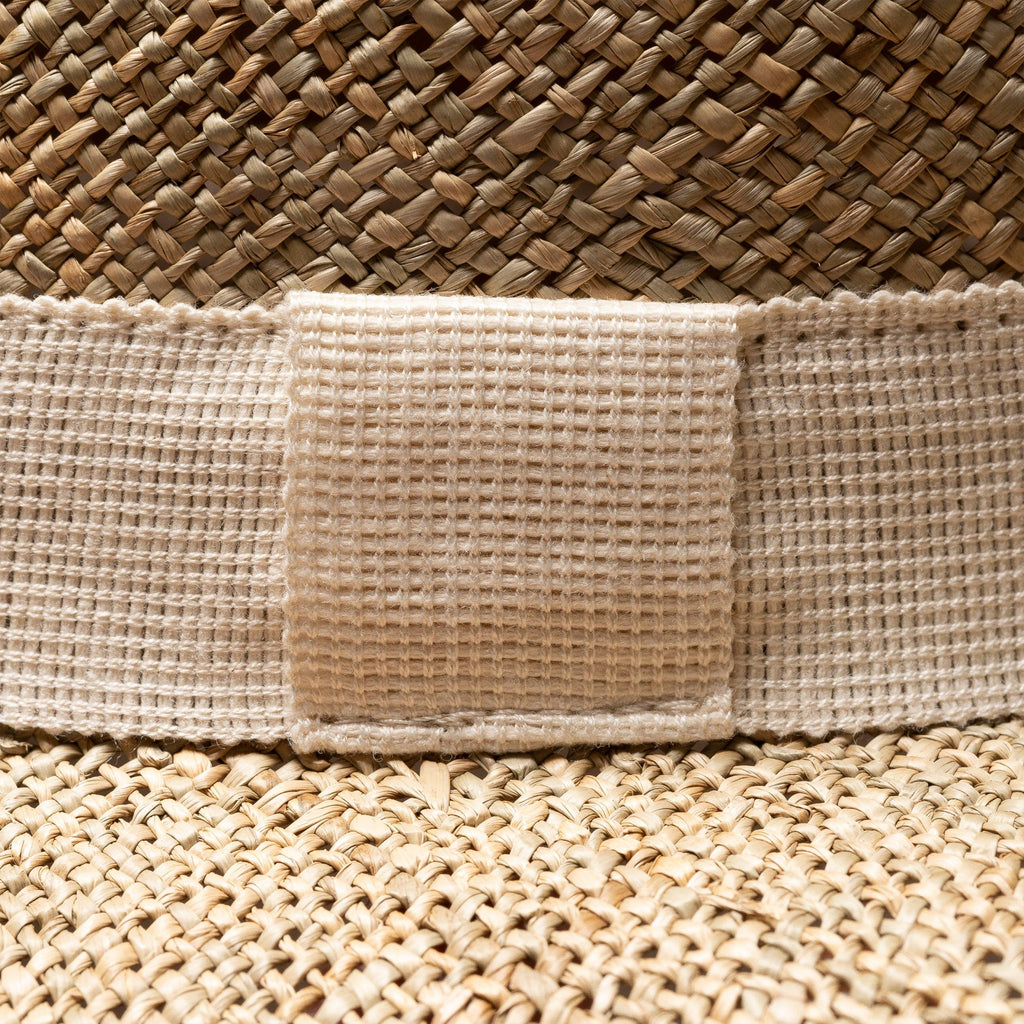 Ekru Hasır Panama Şapka - Image 2