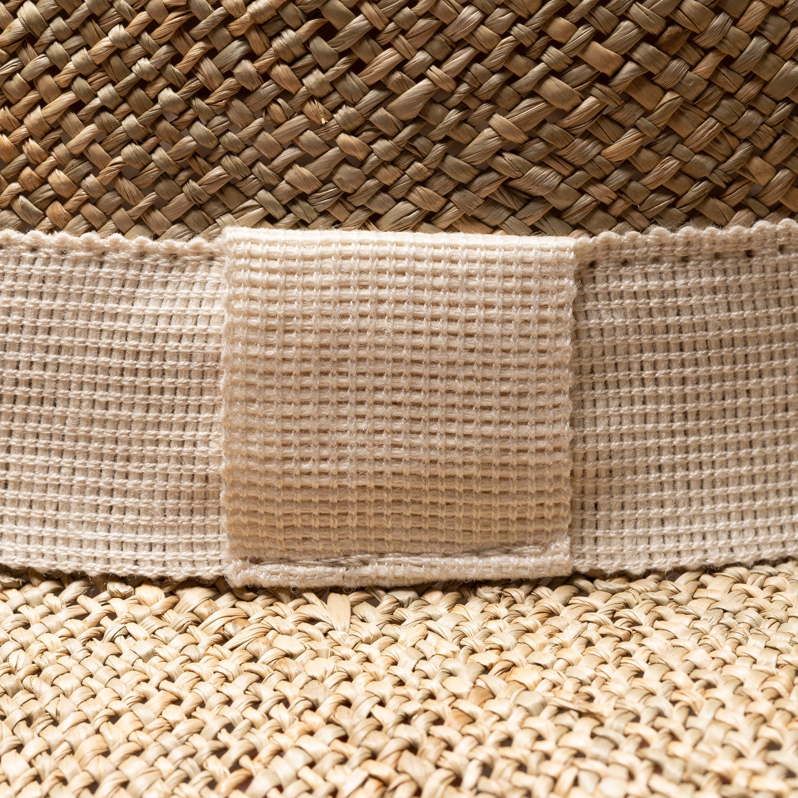 Ekru Hasır Panama Şapka - Image 2