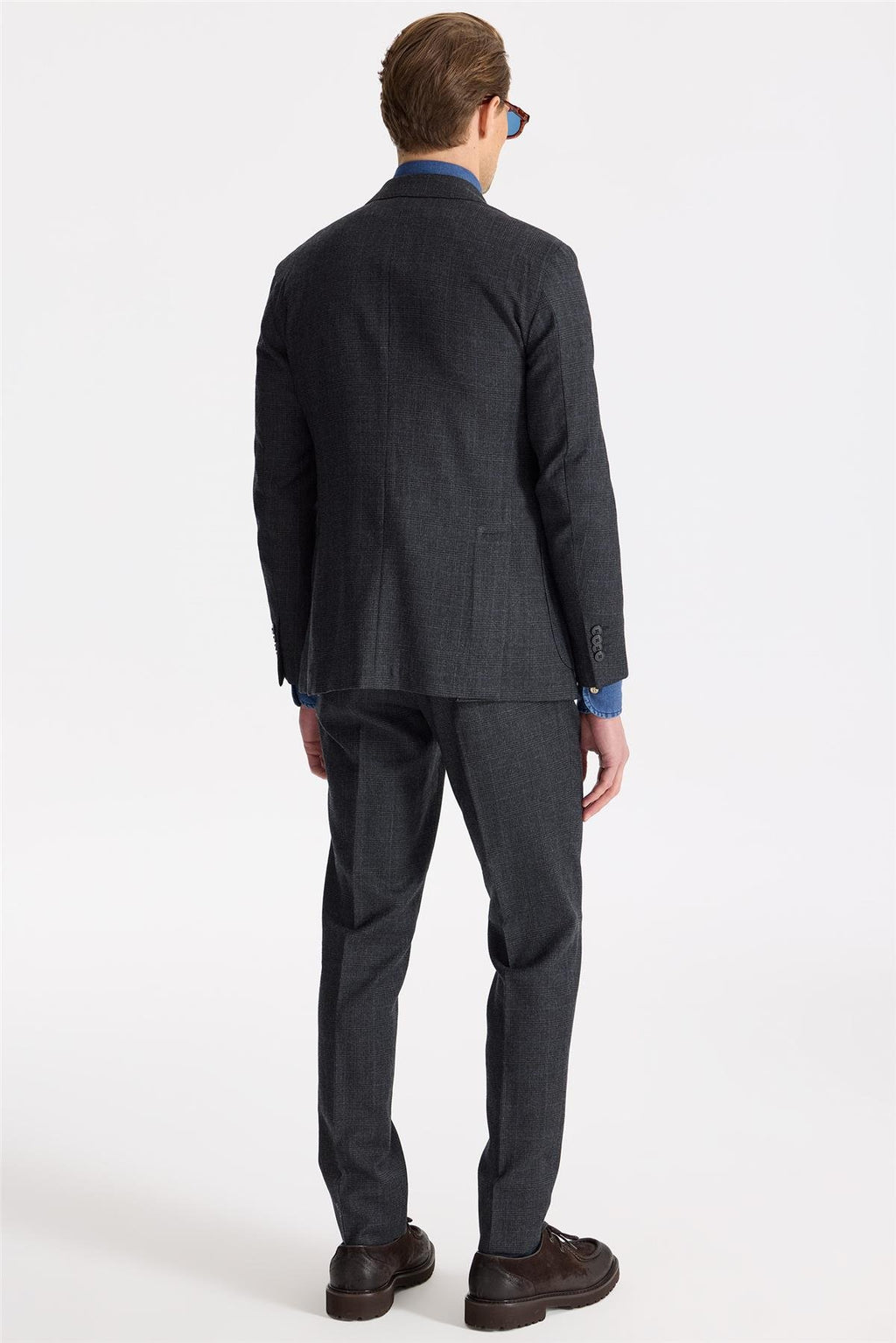 Füme Flanel Yün Takım Elbise - Image 4