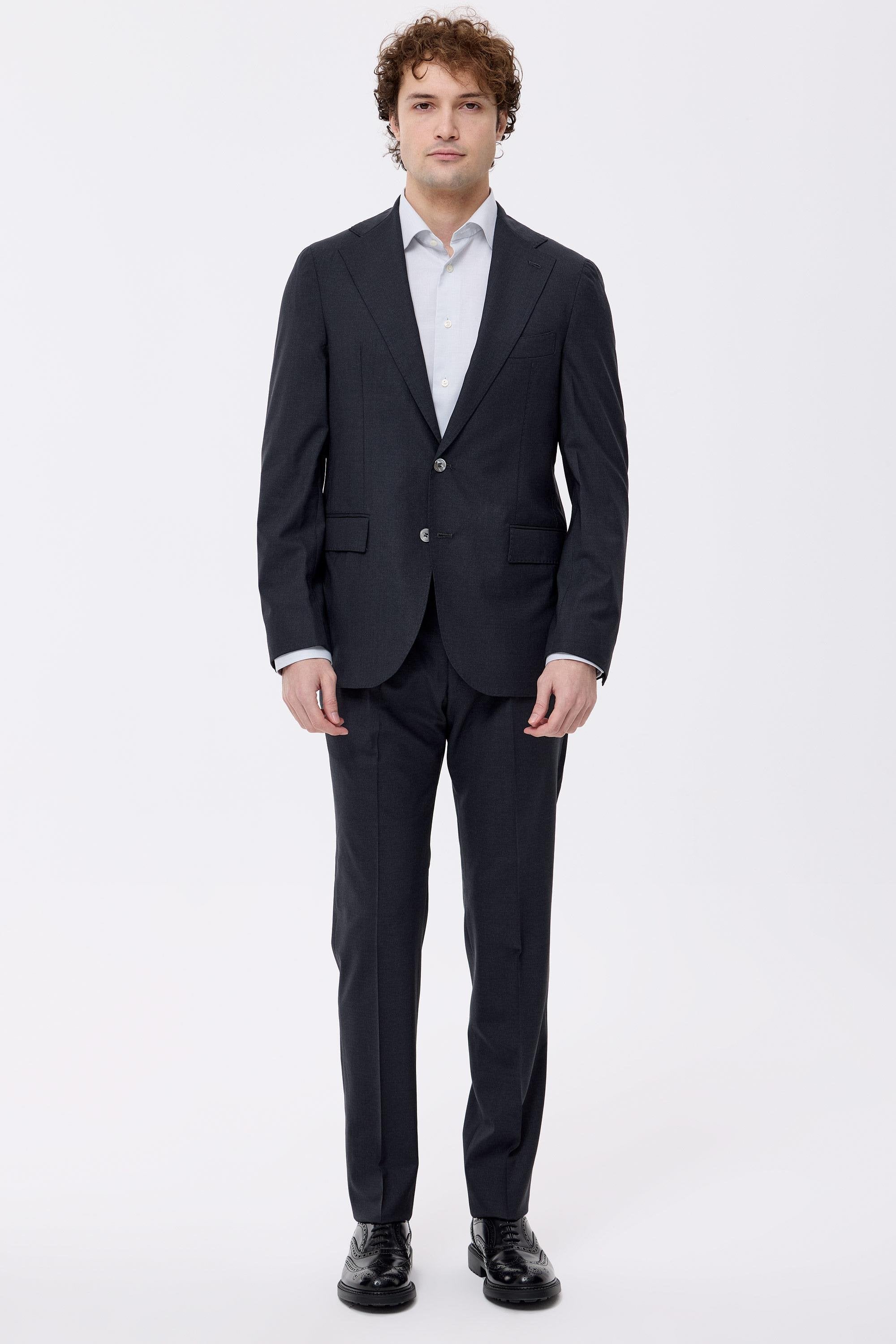 Füme Yün Kaşmir Takım Elbise - Image 1