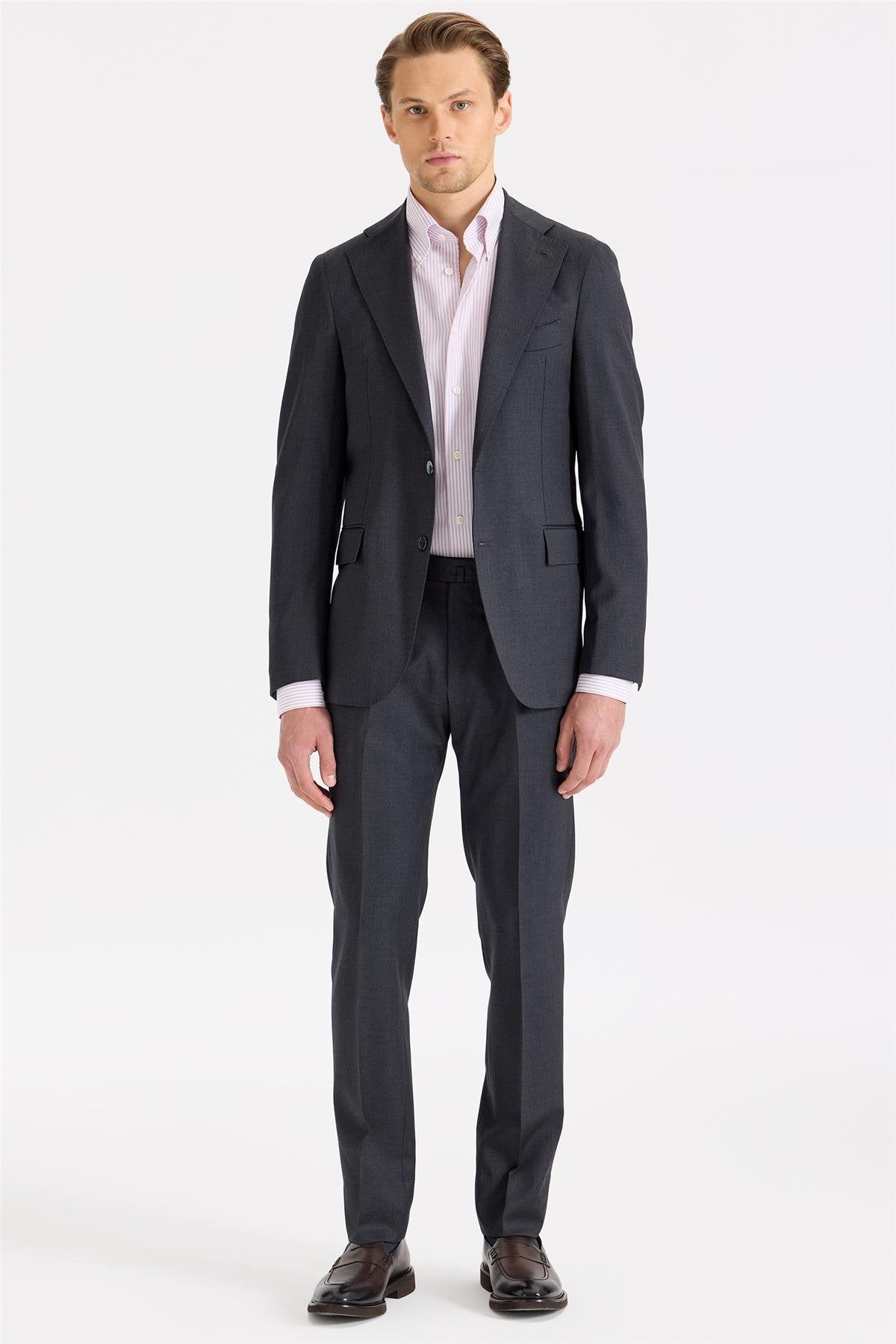 Füme Yün Takım Elbise - Image 1