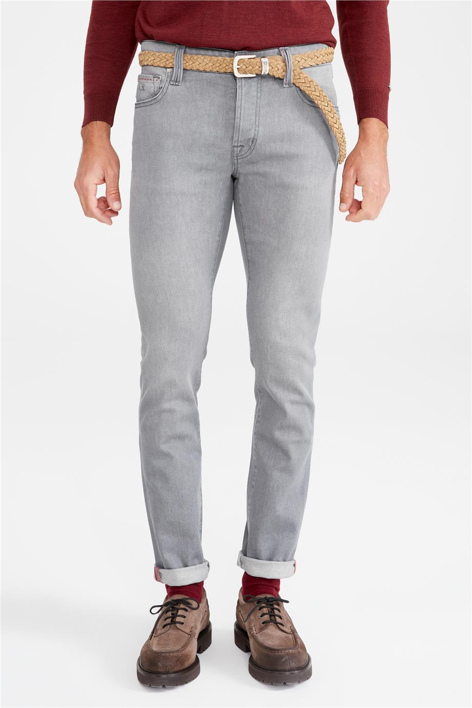 Gri Denim Pantolon - Image 3