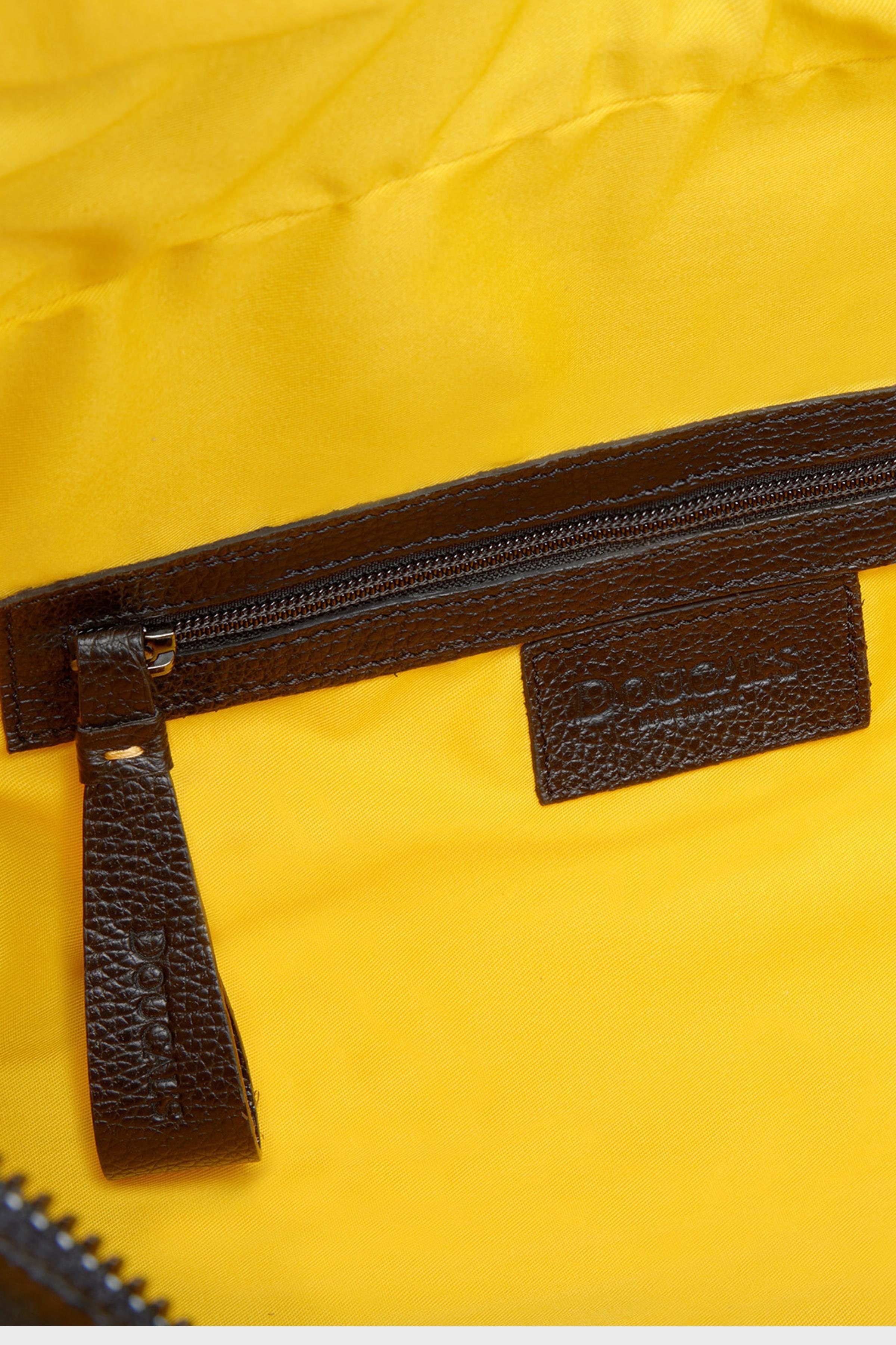 Gri Deri Seyahat Çantası - Image 4