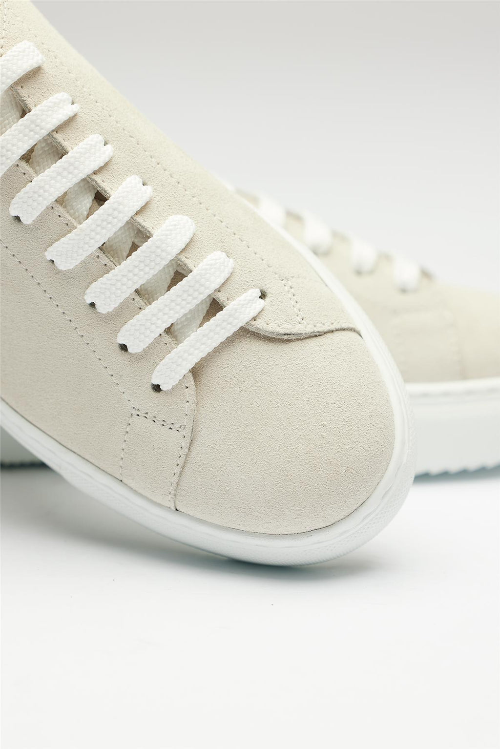 Bej Deri Sneaker - Image 3