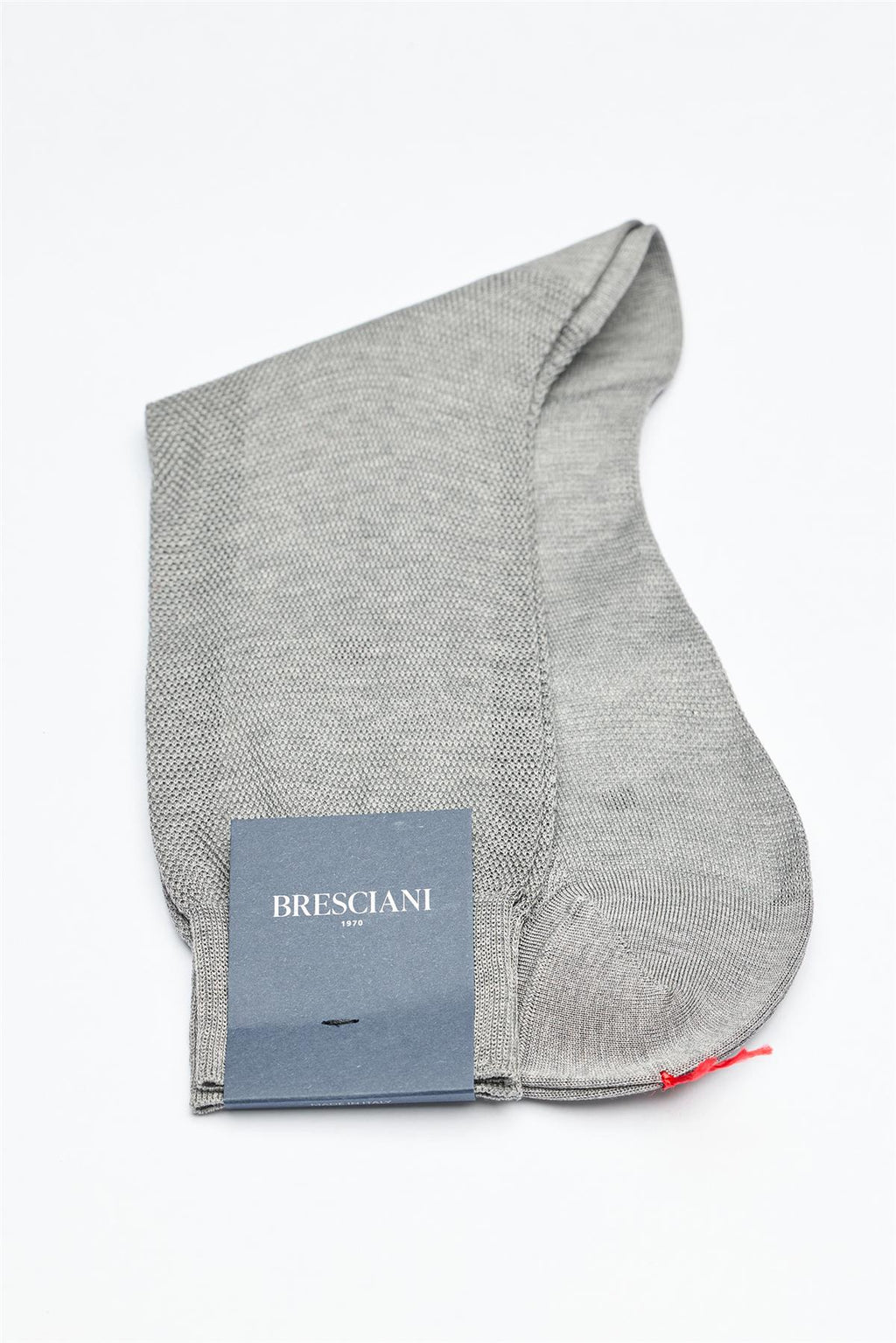 Gri Merserize Pamuk Çorap